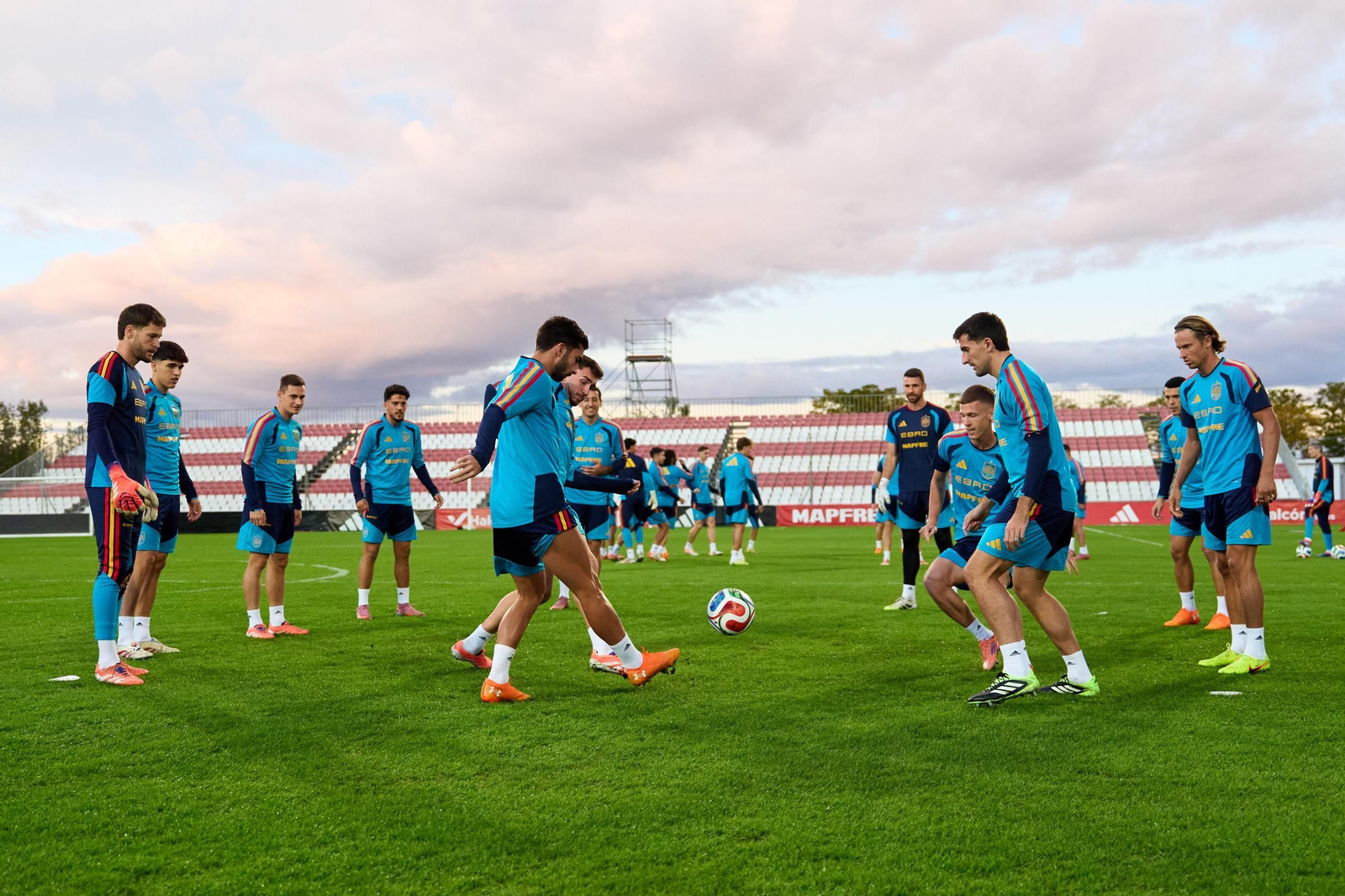 Las fotos de la selección española en Sevilla