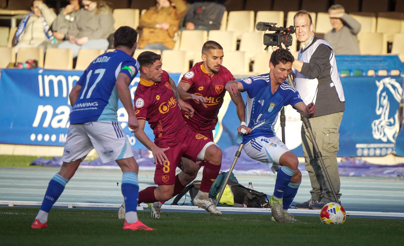Imágenes del partido entre el Xerez CD - Linares