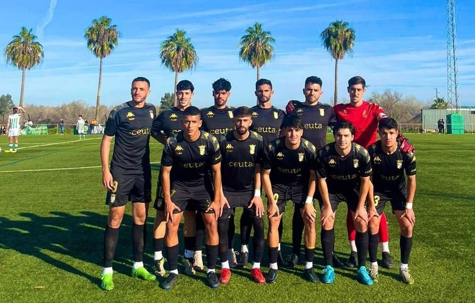Once que presentó el Ceuta B la pasada jornada frente al Córdoba B (2-1).