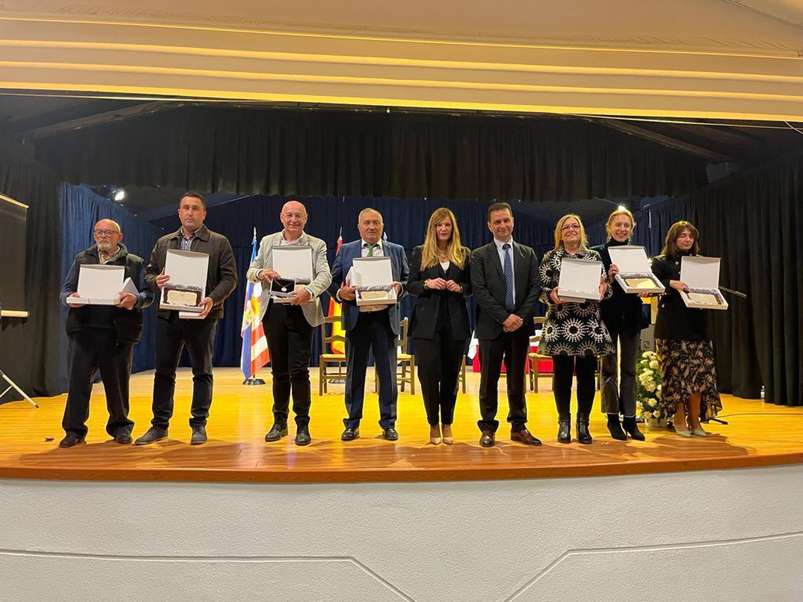 Entrega de los premios 'Villa de Aroche'.