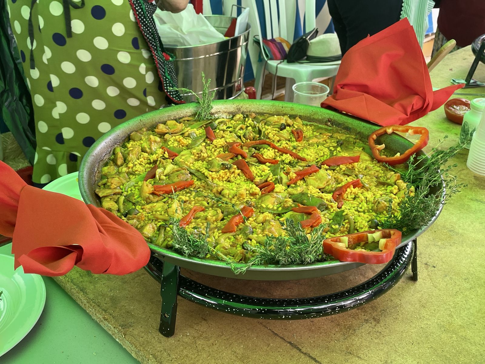 El tradicional concurso de paellas del Corpus de Granada en imágenes