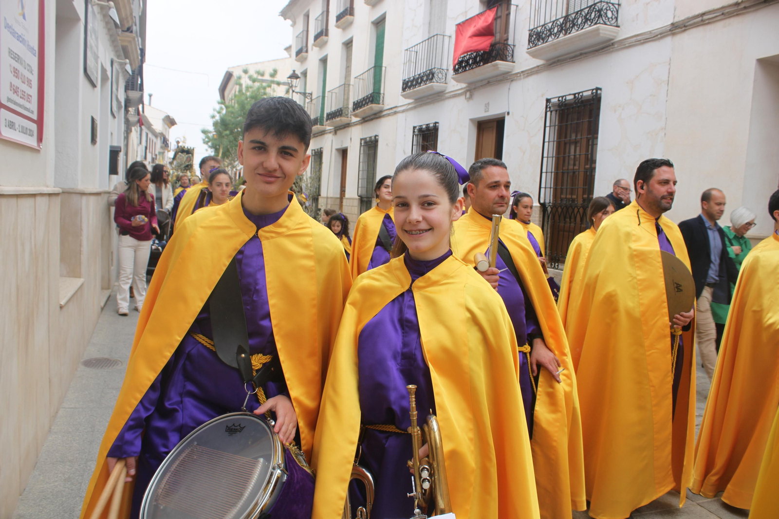 Fotogalería de la Procesión Infantil en Vélez Rubio