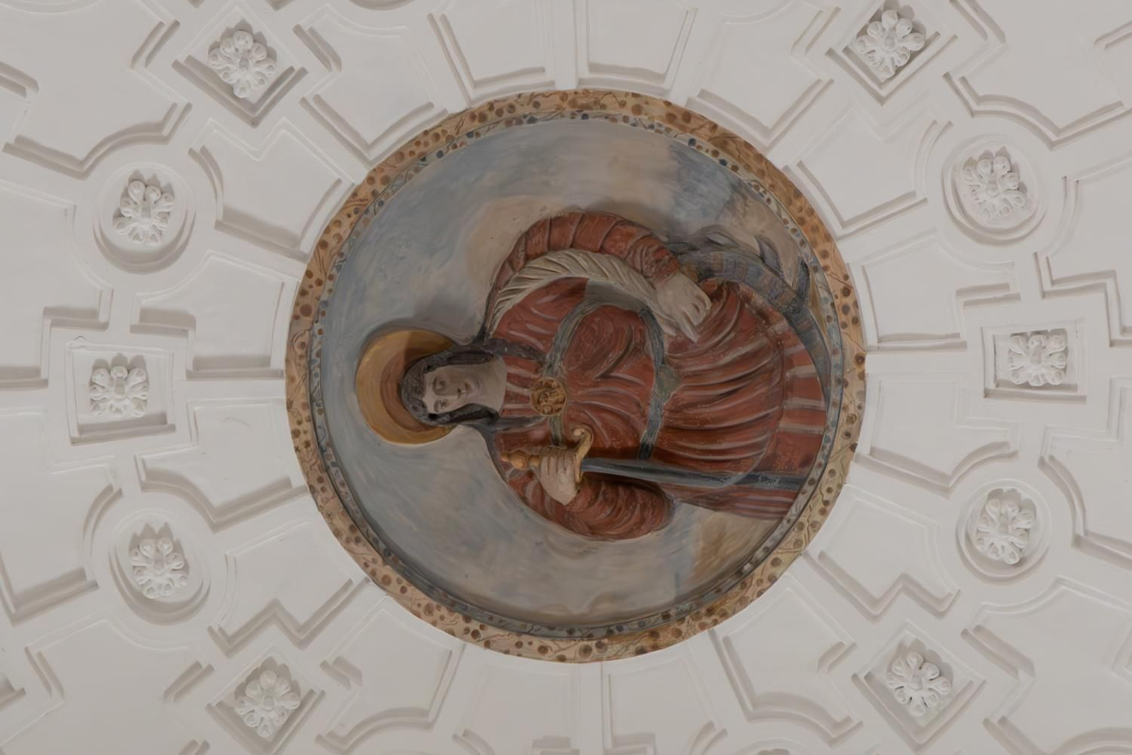 El interior de la iglesia de Santo Domingo de Jaén, al detalle.