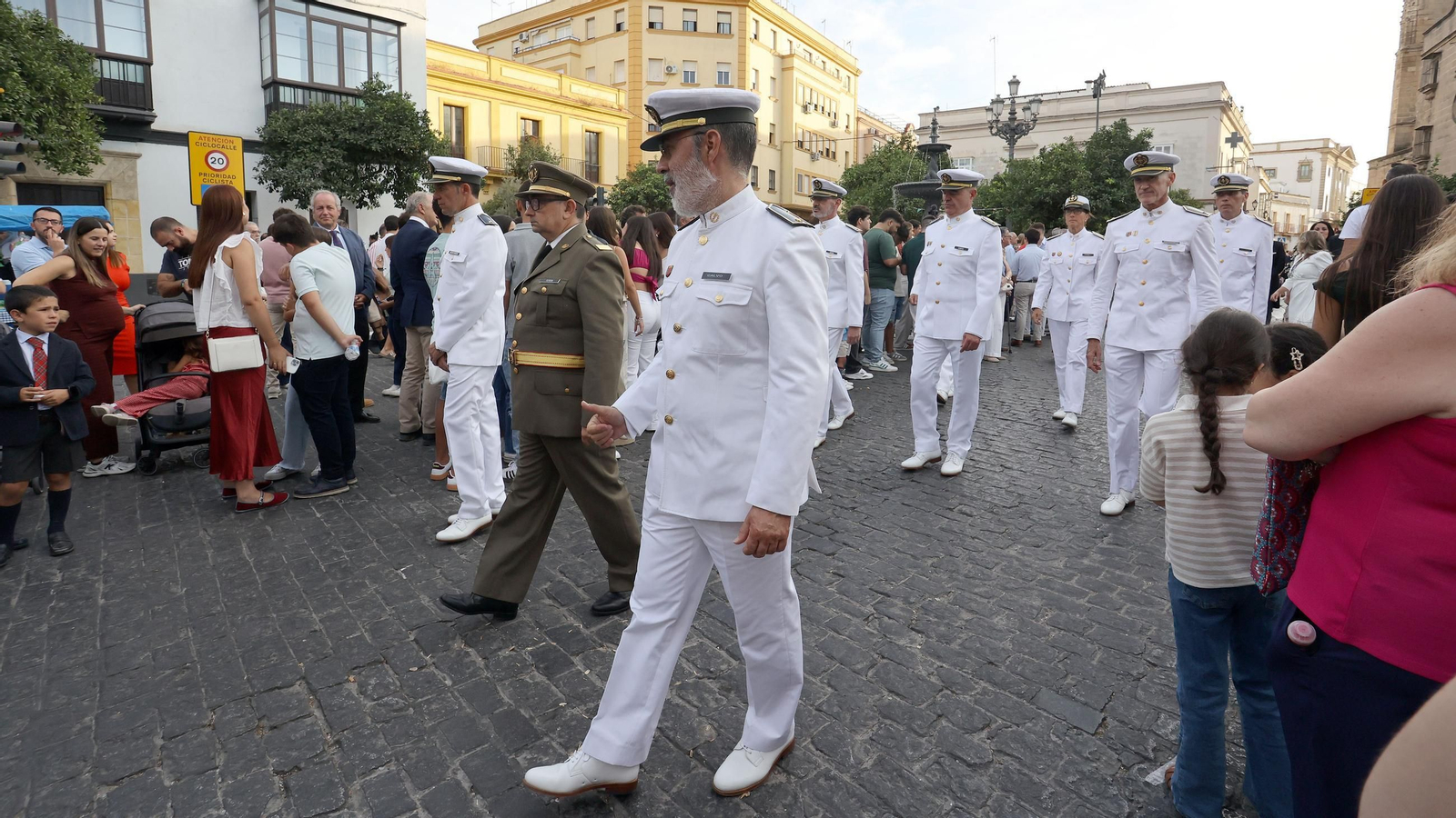 Imágenes de la procesión de La Patrona de Jerez