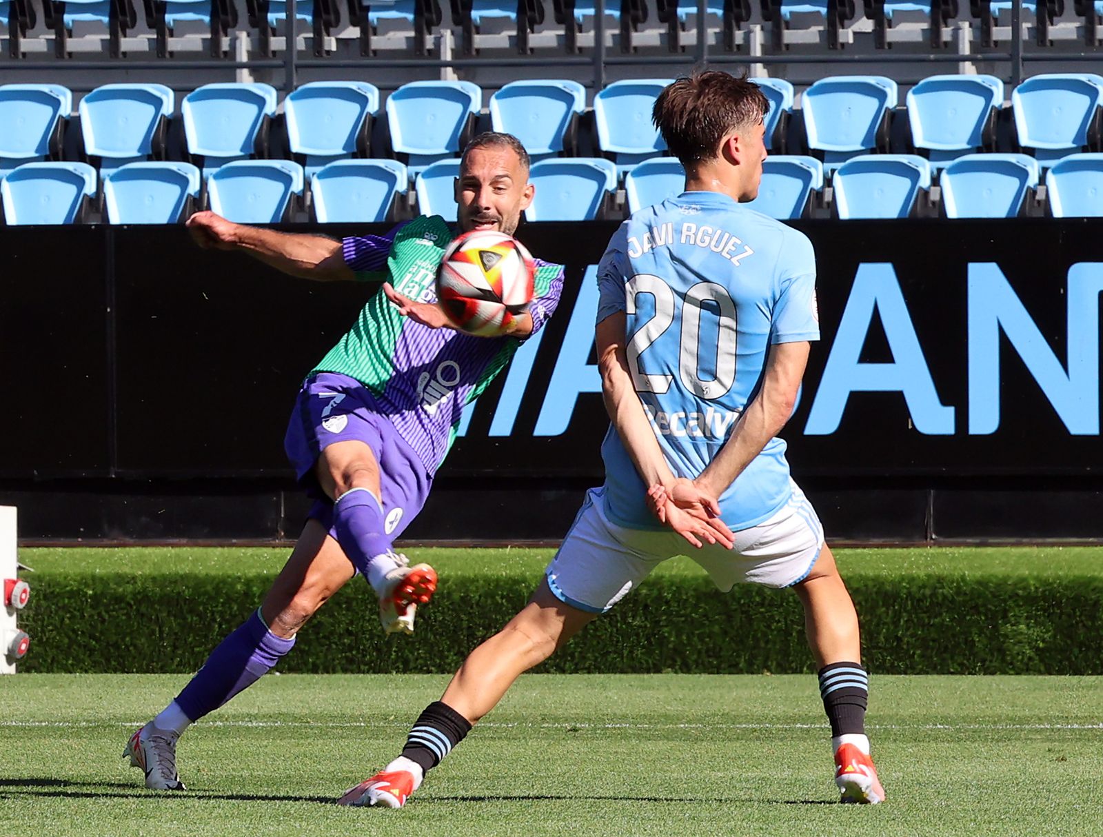 Las fotos del Celta Fortuna-Málaga de play off
