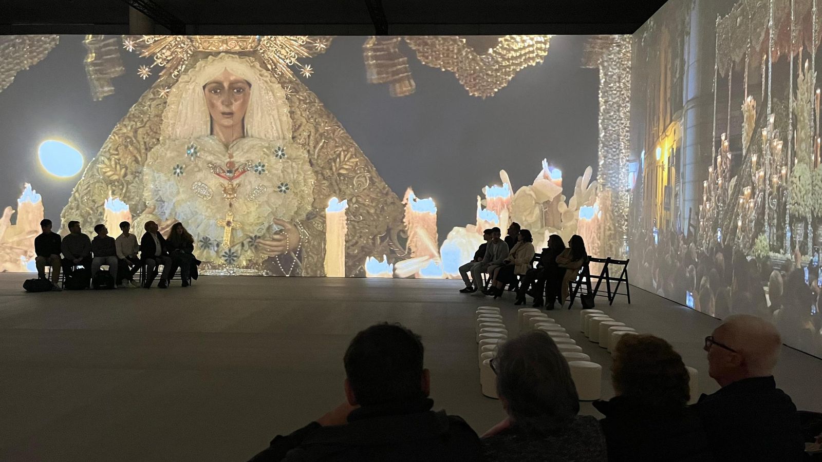 un espectáculo que se desarrolla en 360 grados.