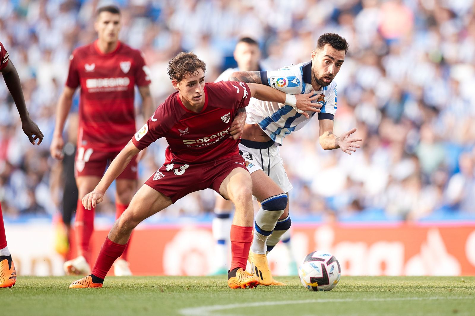 Las fotos del Real Sociedad - Sevilla