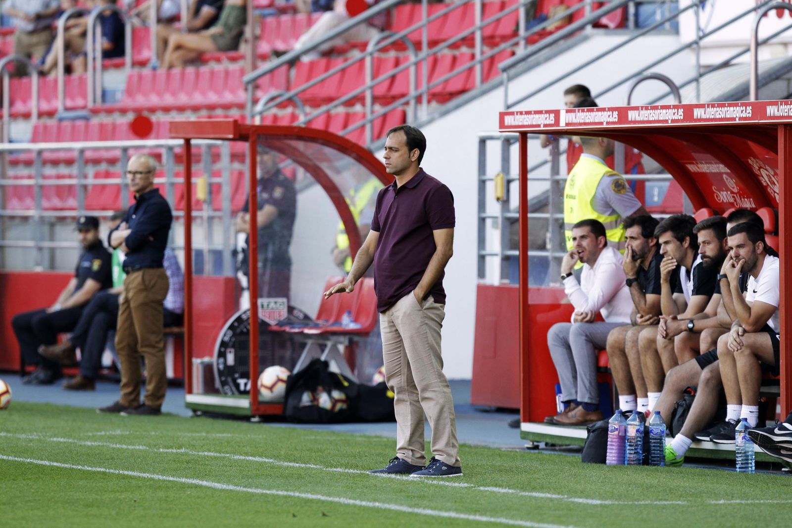 El Numancia-UD Almería, en imágenes