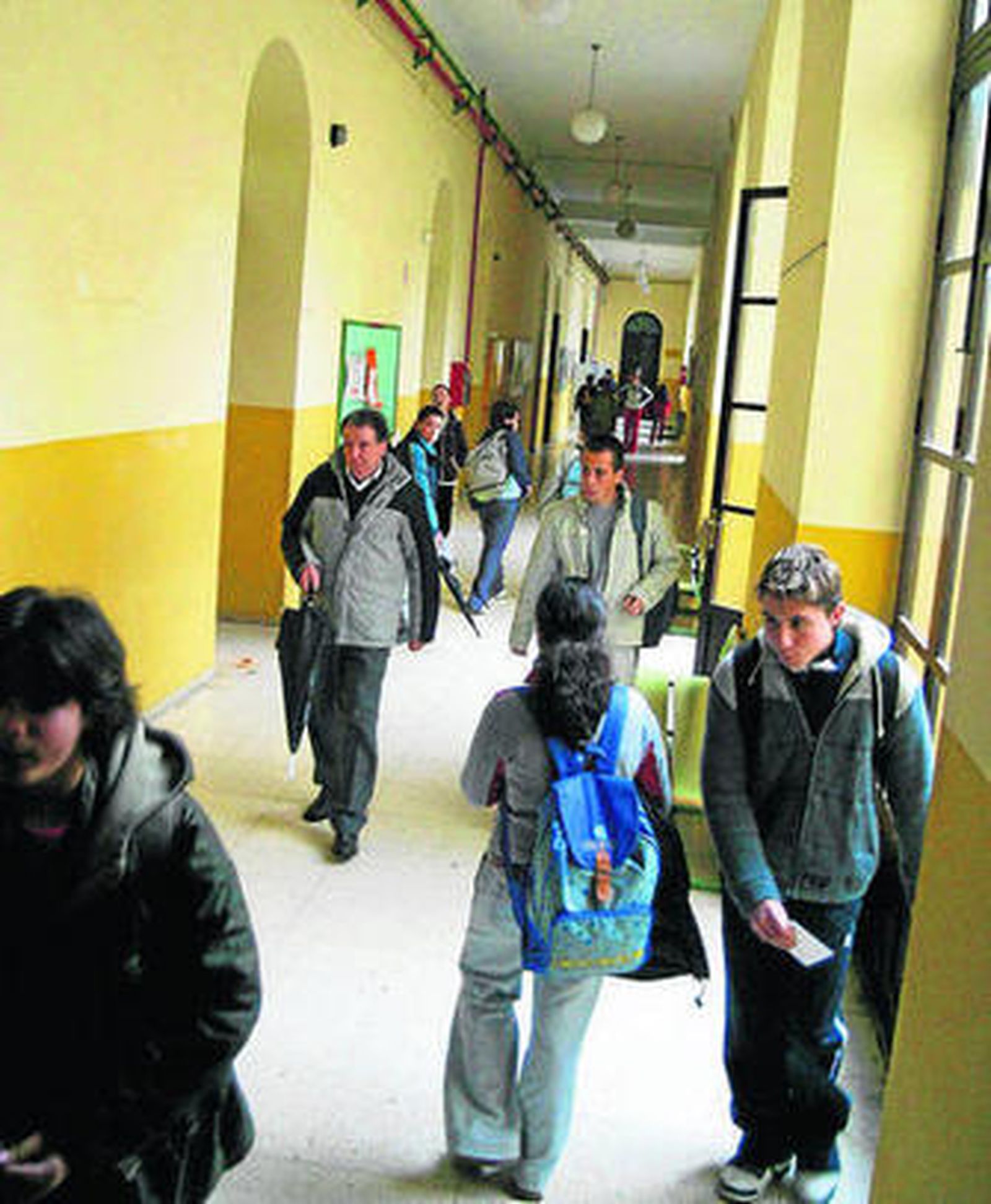 Alumnos del instituto Maimónides.