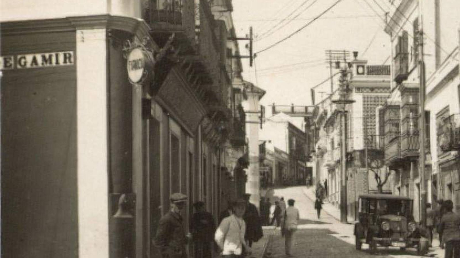 La calle Emilia de Gamir, en el centro de Algeciras.