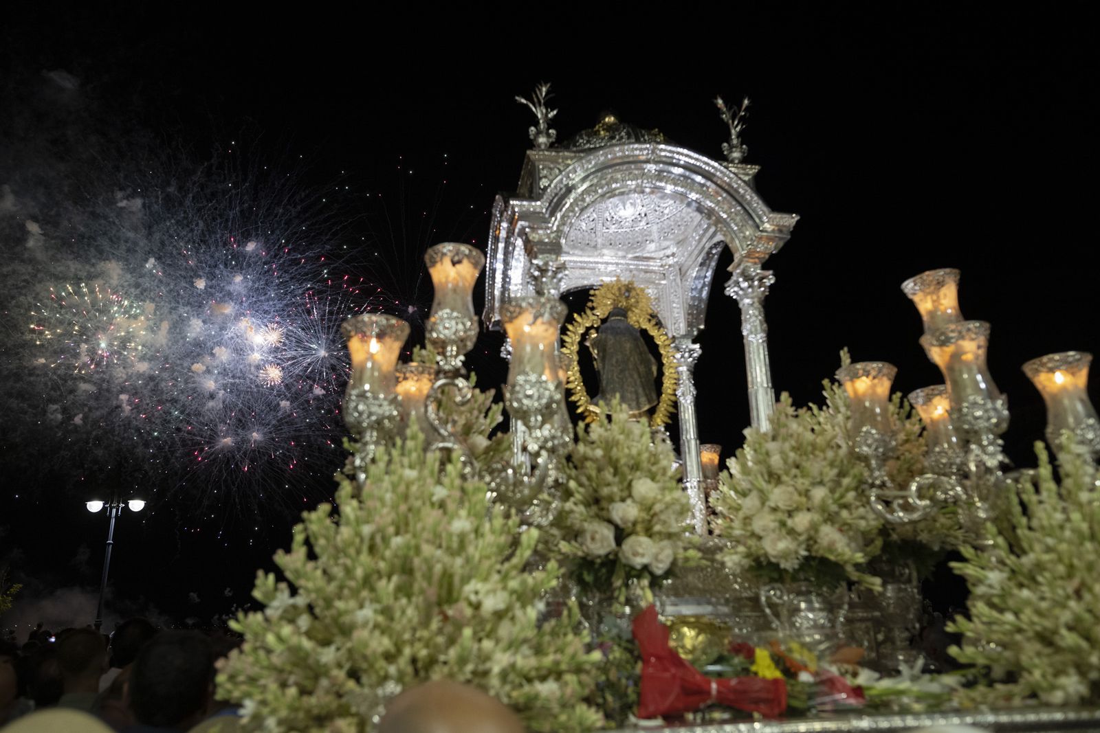 Imágenes de la recogida de la Virgen de la Cinta 2022