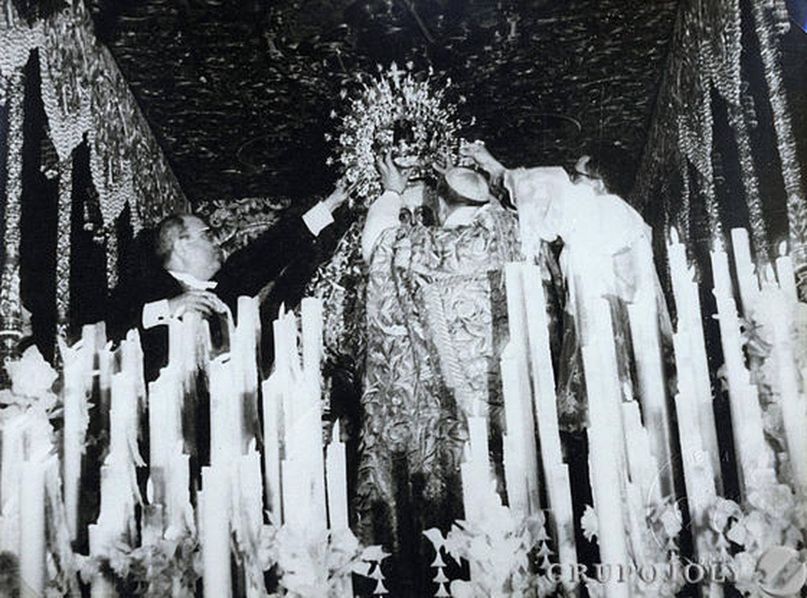 El momento de la coronación.