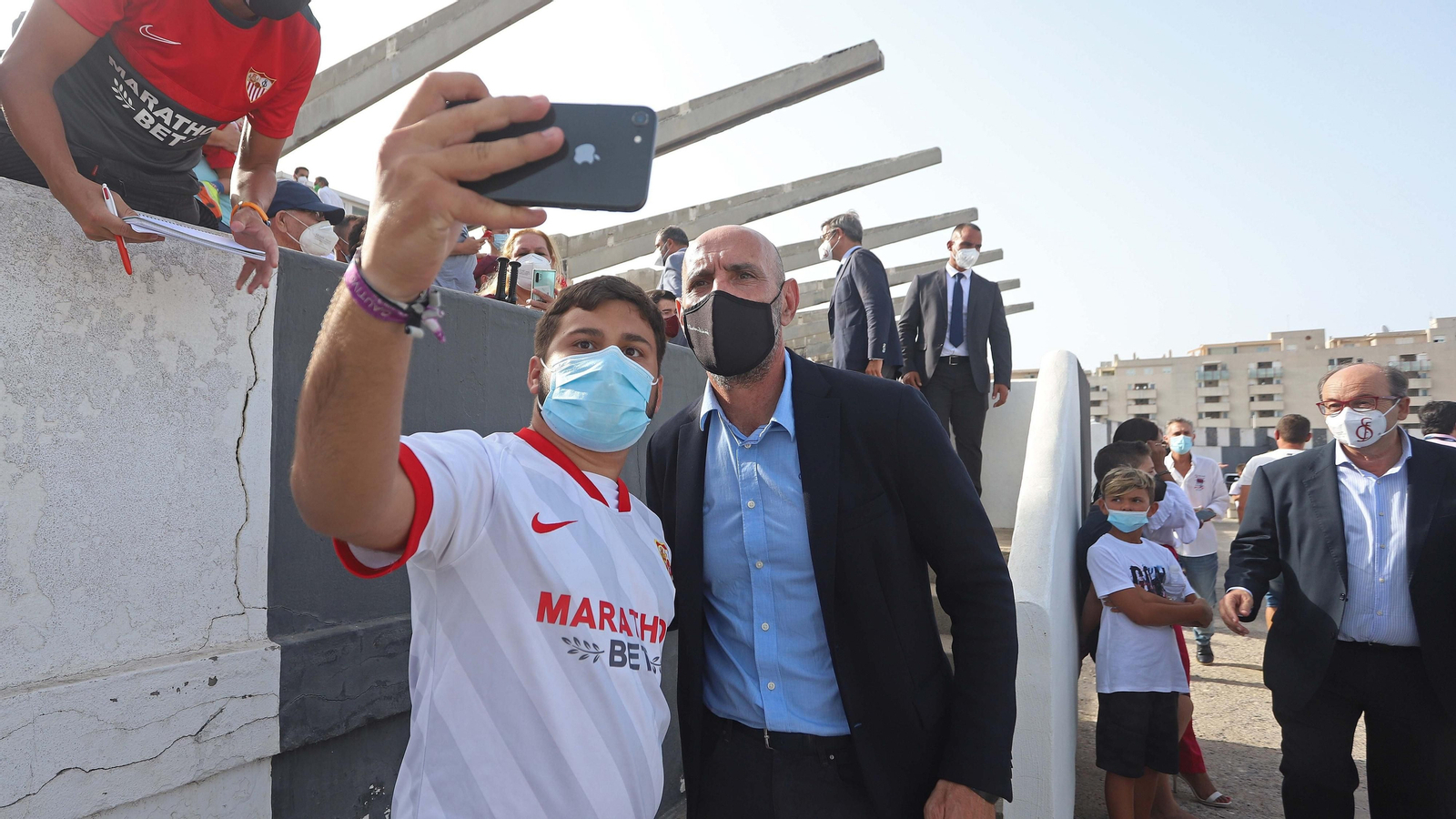 Las mejores fotos del Sevilla - Las Palmas en La Línea