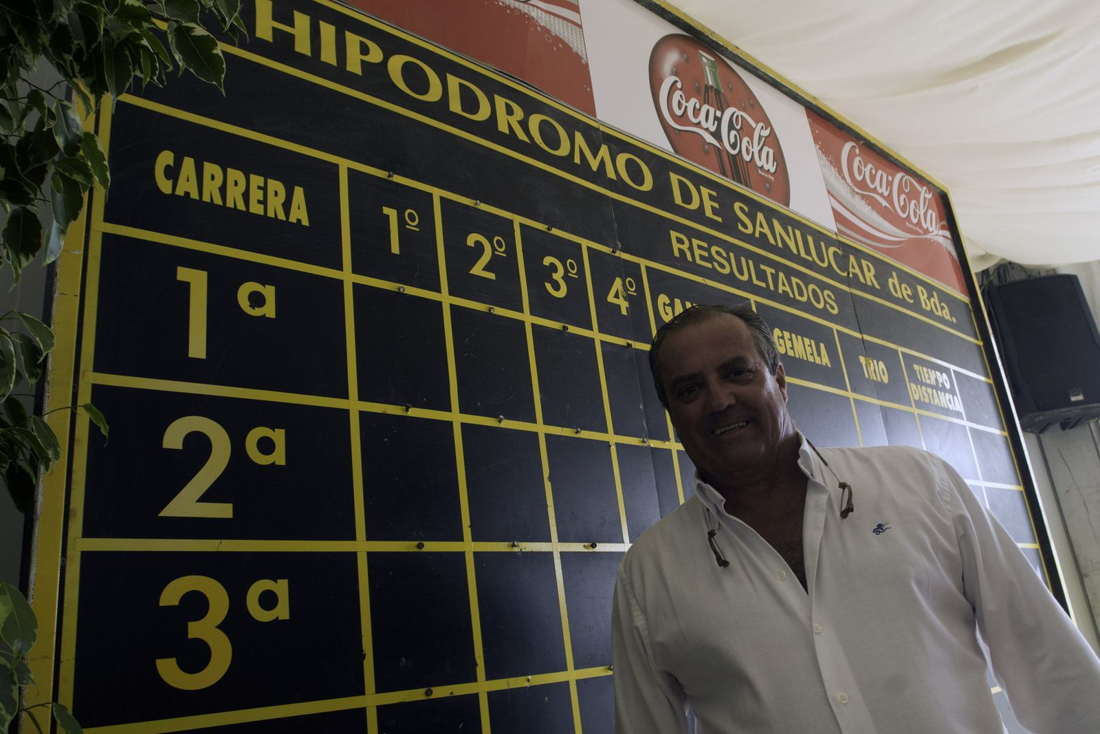 Rafael Hidalgo confía en que las carreras de caballos de Sanlúcar se celebren con normalidad.