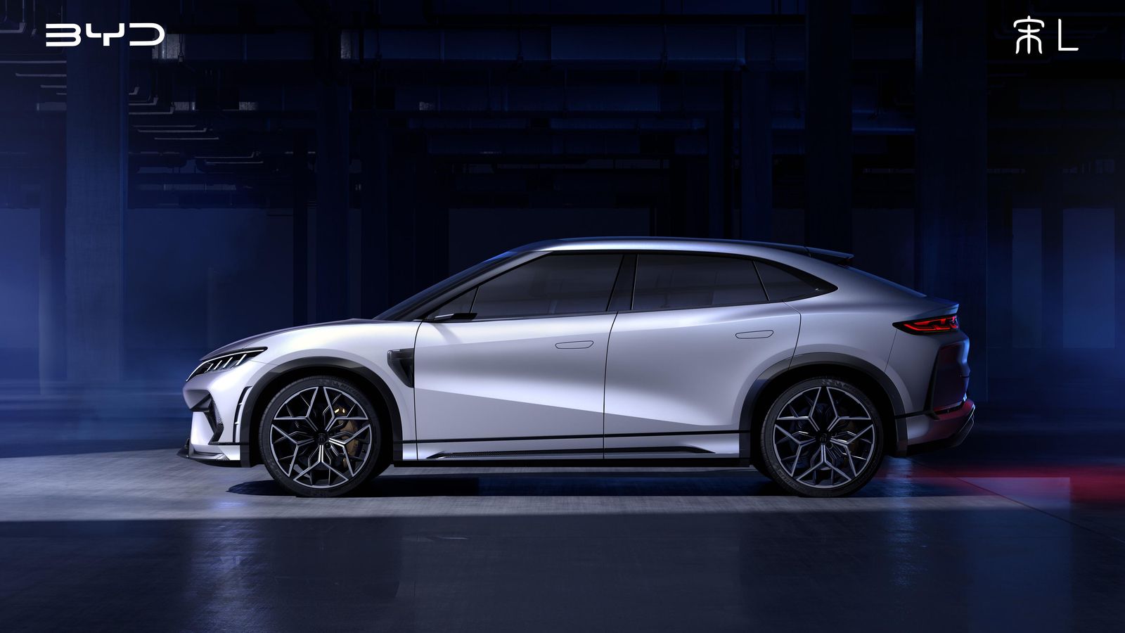 Por el momento es un concept-car, pero el BYD Song L es una propuesta para competir en un segmento medio alto de los SUV eléctricos.