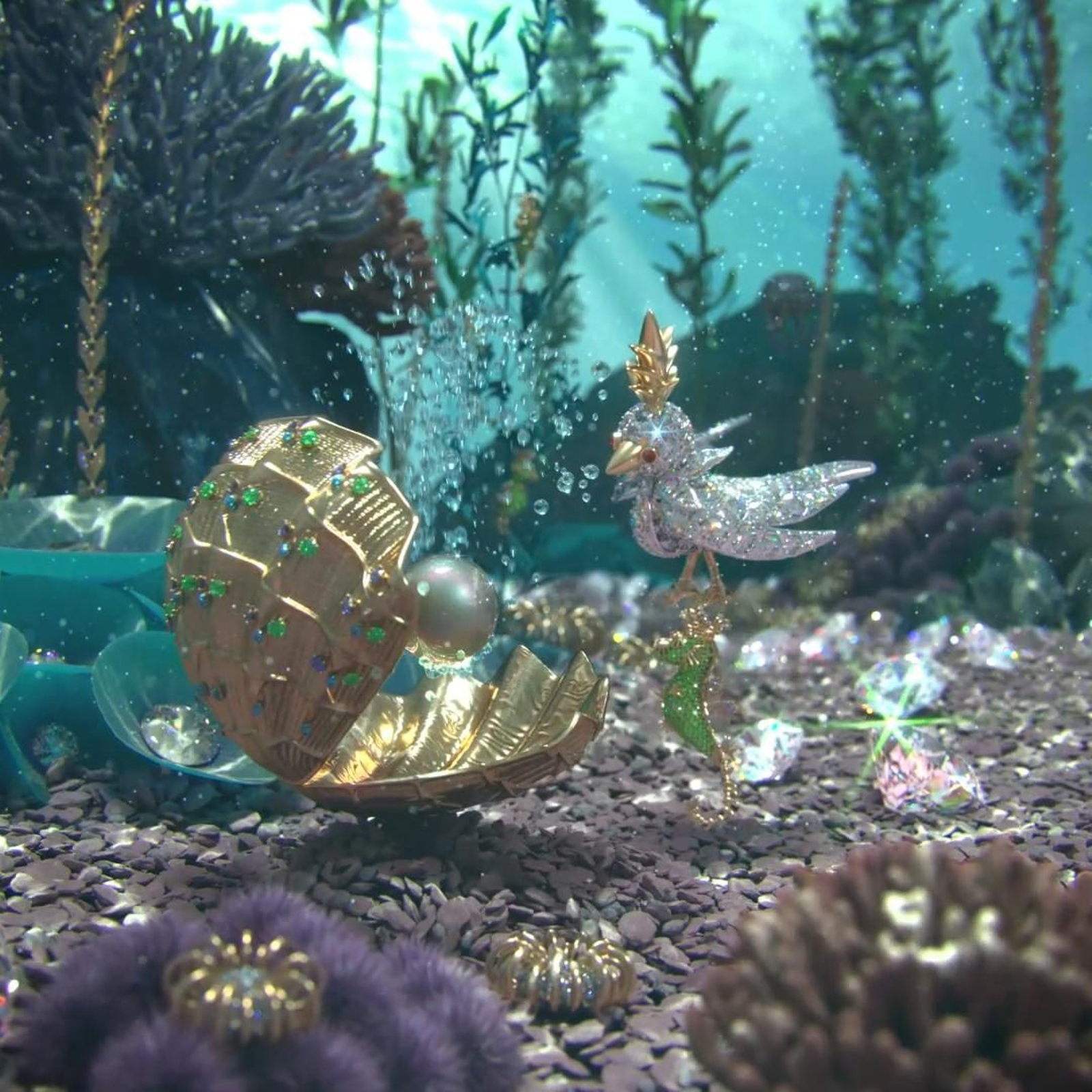 Fotograma del anuncio de Leonstudio, de Javier León, ha realizado para la reapertura de Tiffany.