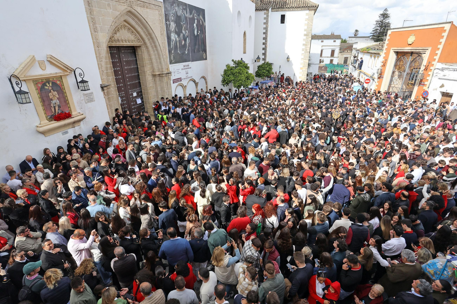 Imágenes de la Hermandad de Los Judíos de San Mateo en la Semana Santa de Jerez 2025