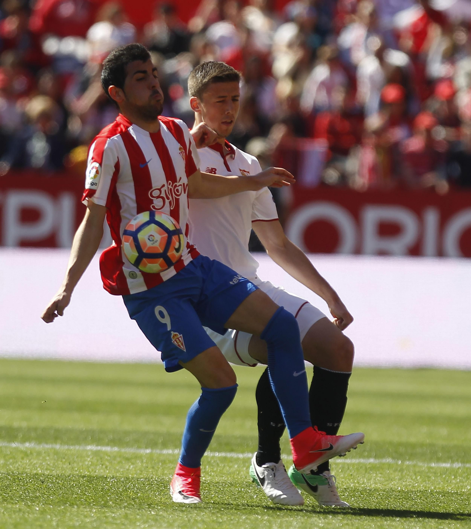 Las imágenes del Sevilla-Sporting