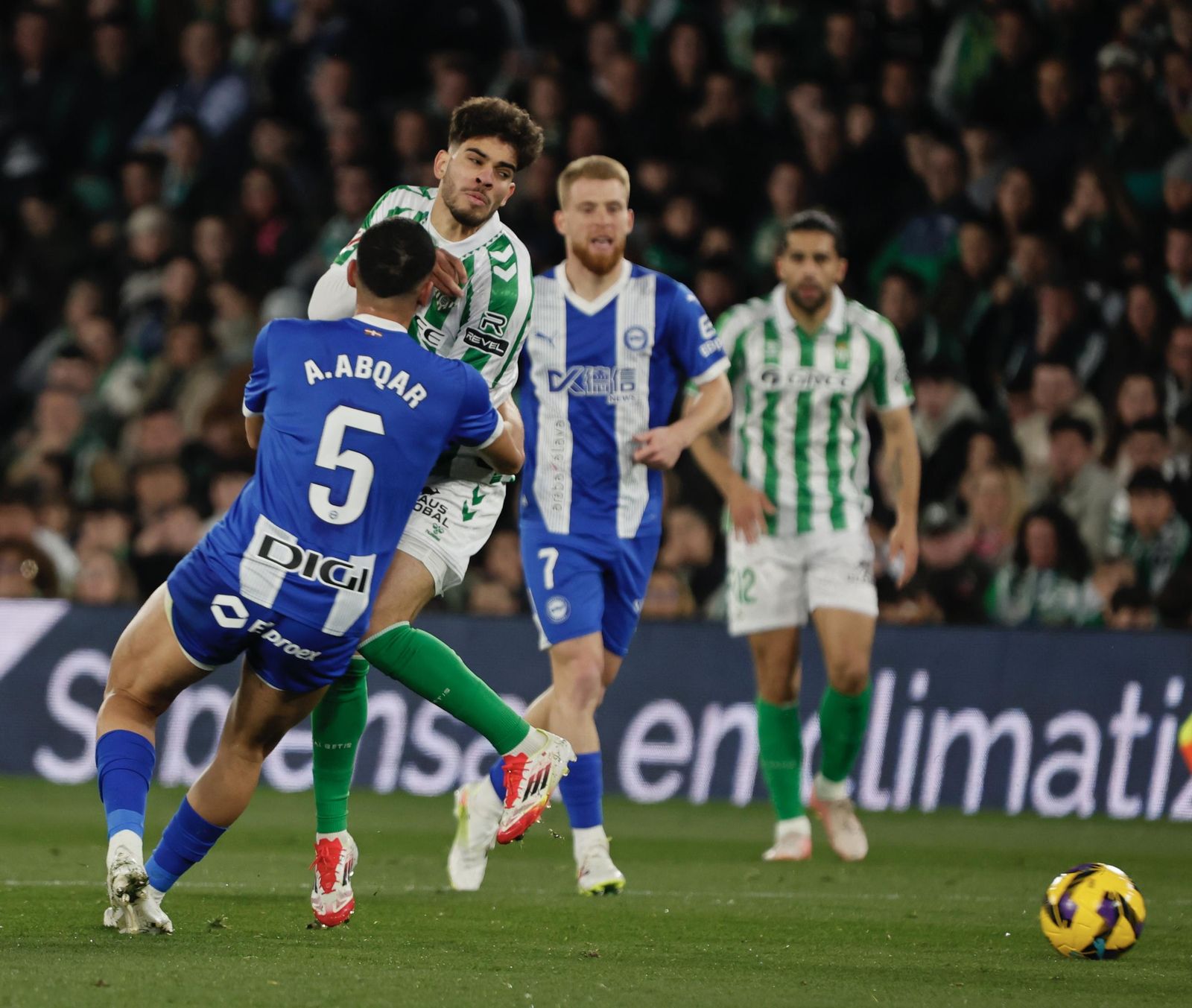 Las imágenes del Betis - Alavés