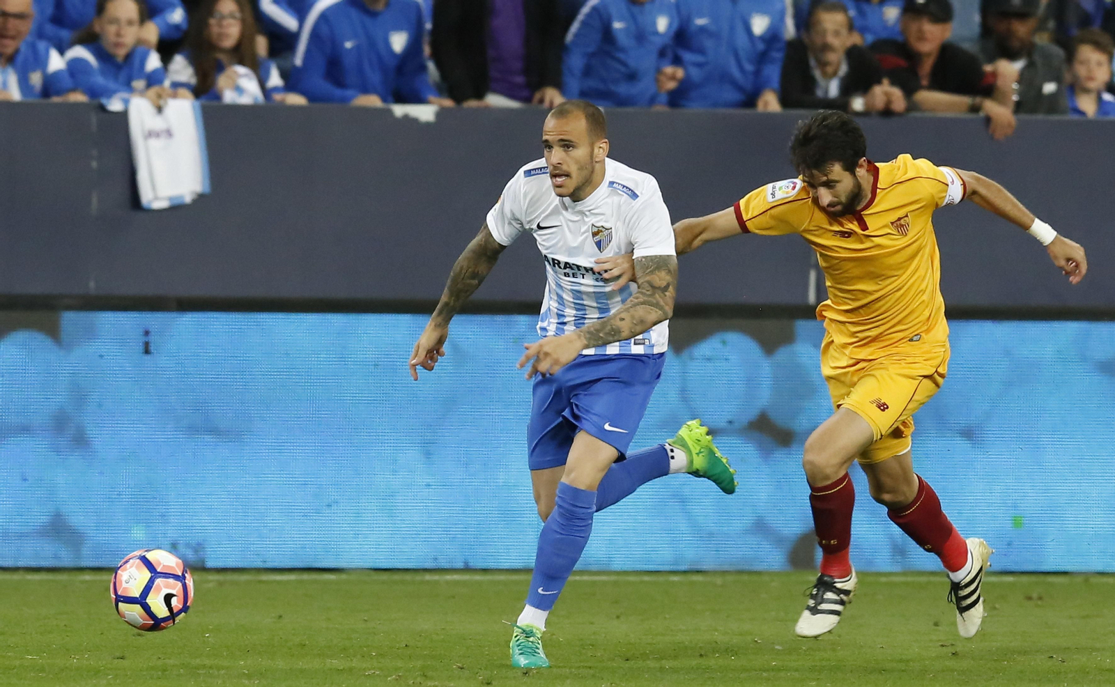 El Málaga-Sevilla, en imágenes