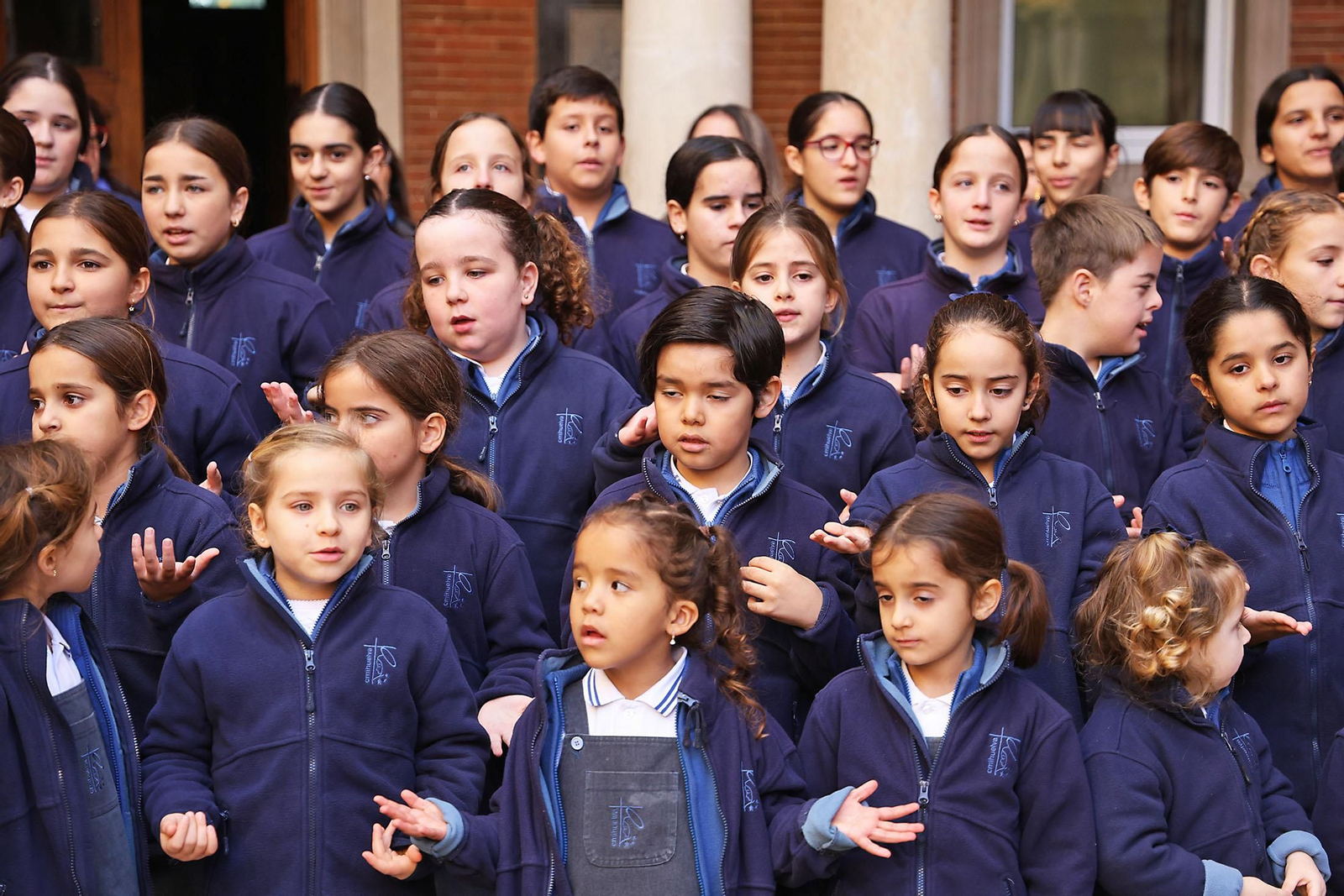 Imágenes de la inauguración del Belén del Ayuntamiento de Huelva