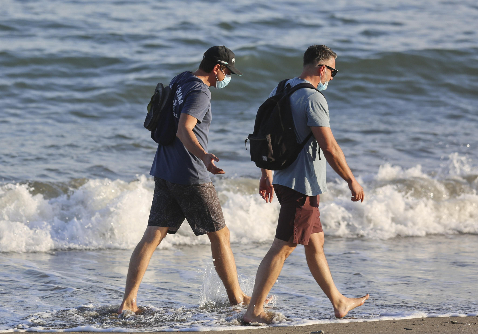 Las fotos de las concentraciones en el paseo marítimo de Málaga