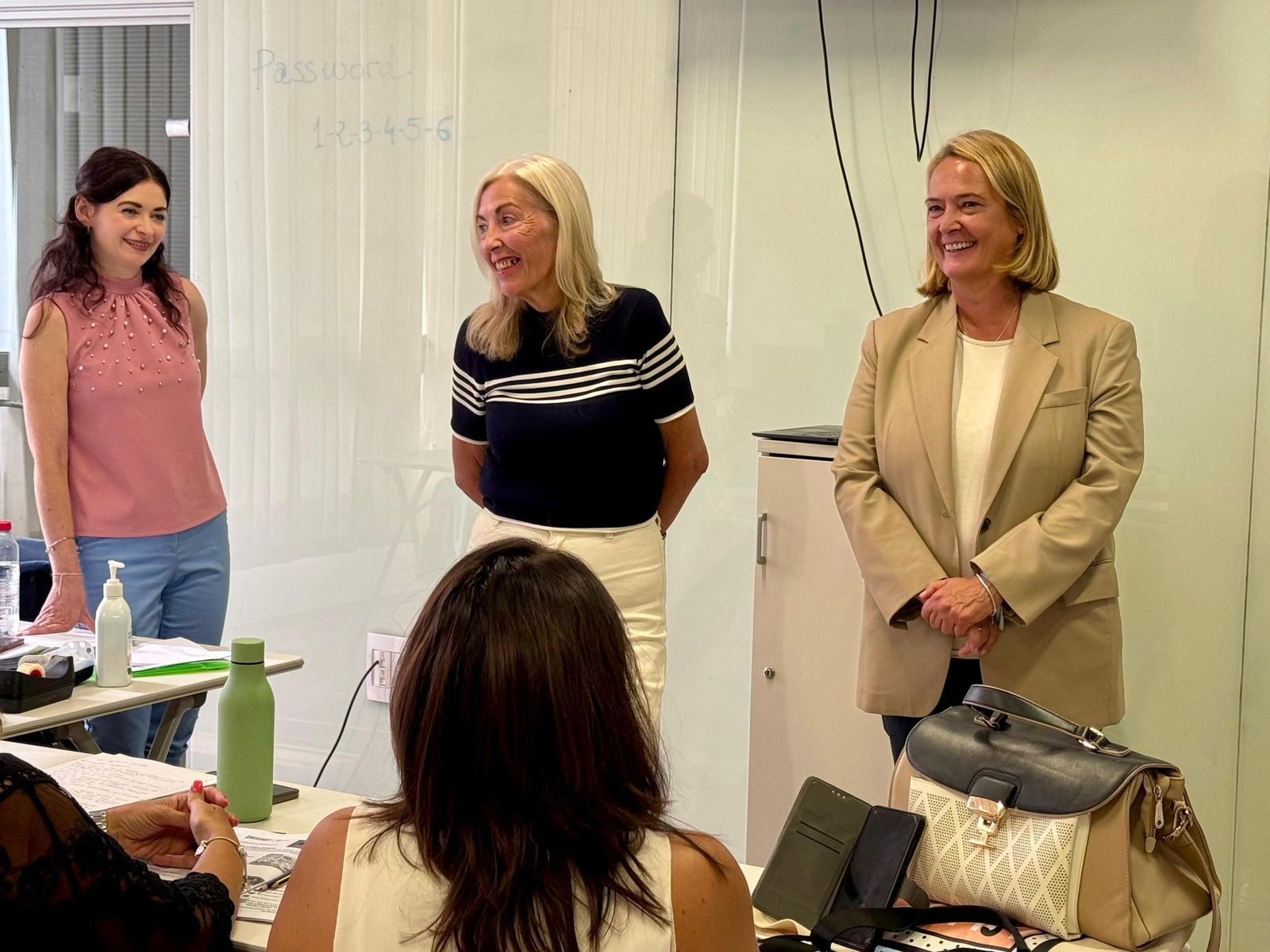 Visita a uno de los programas que se están realizando dentro de Formación y Empleo