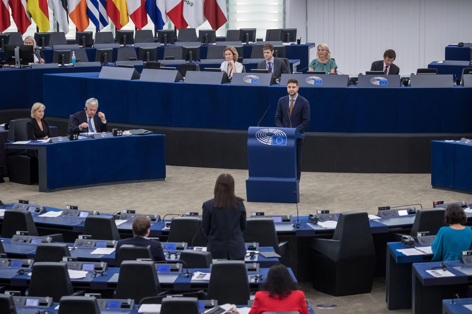 Debate sobre Hungría en el Parlamento Europeo. Debate sobre Hungría en el Parlamento Europeo.