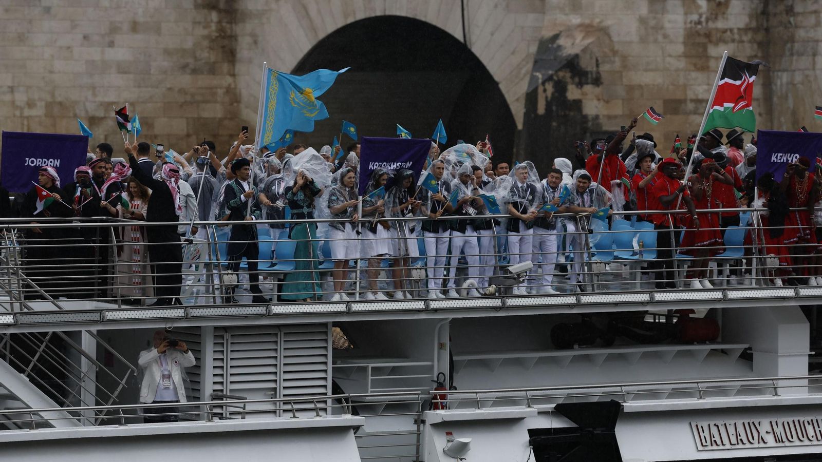 Las fotos de la ceremonia de inauguración de los Juegos Olímpicos de París 2024