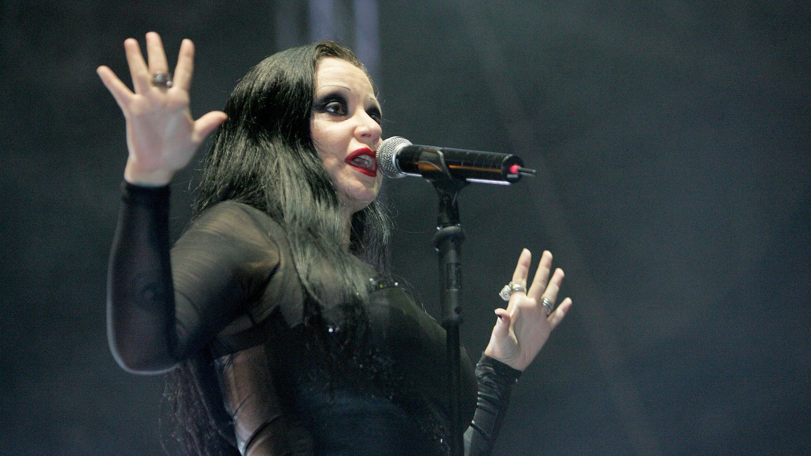 Actuación de Fangoria.