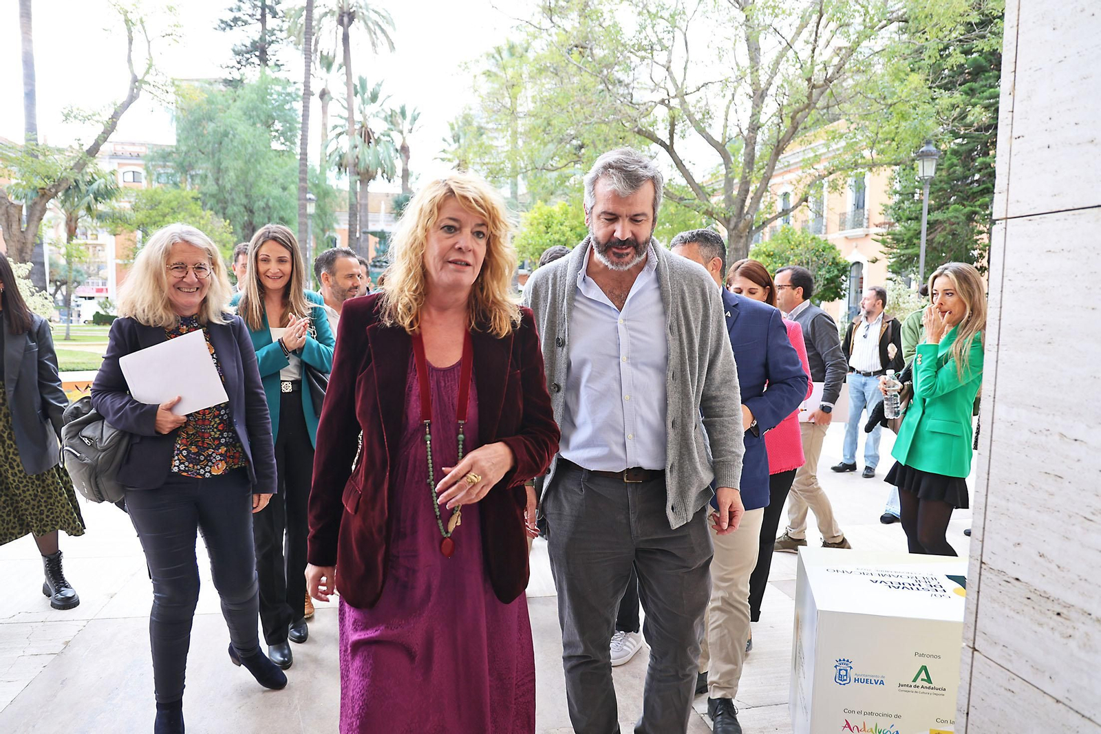 Imágenes de la presentación oficial de la 50 edición del festival de Cine Iberomaericano de Huelva