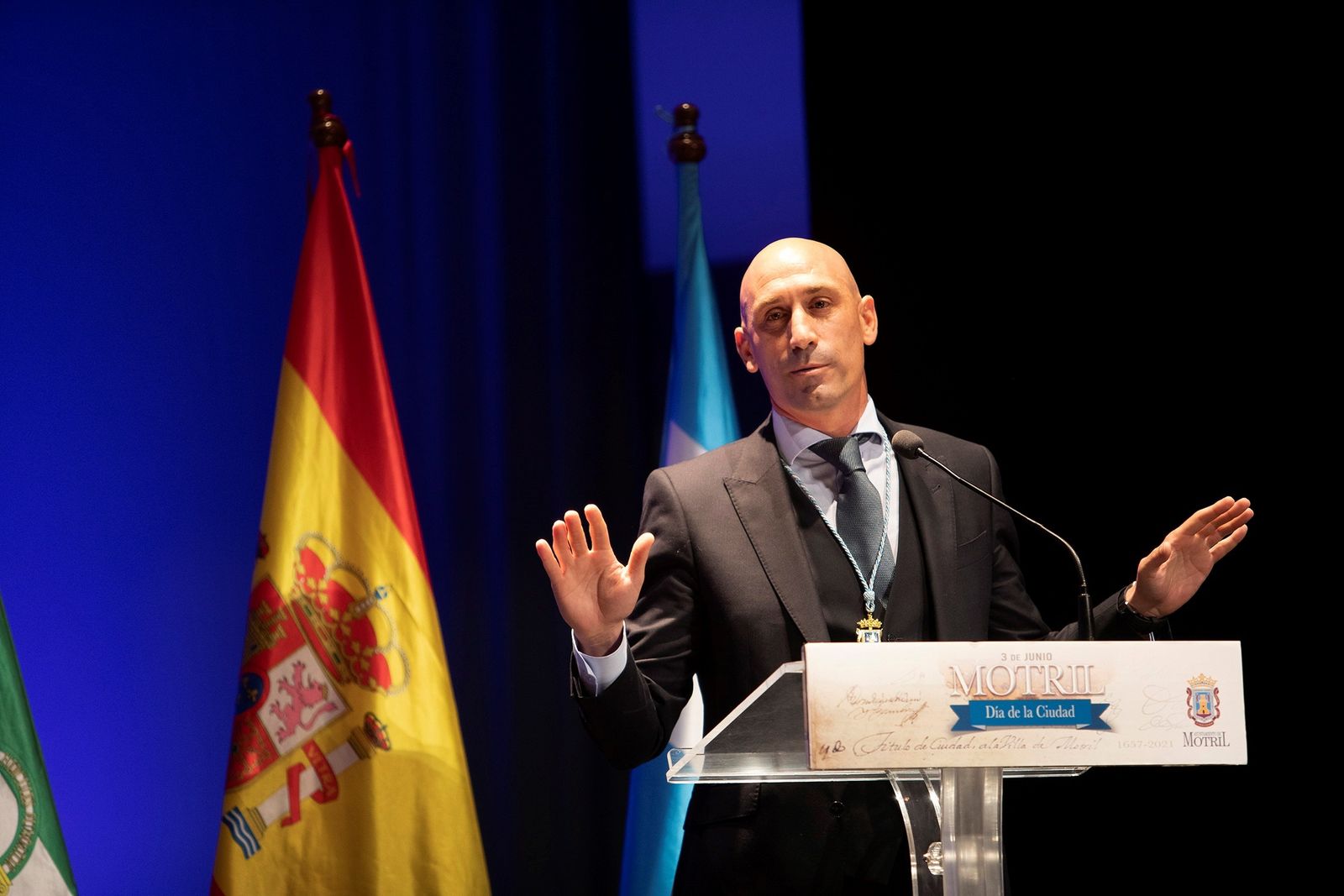El Ayuntamiento de Motril debatirá en septiembre la posible retirada de la Medalla de Oro a Luis Rubiales