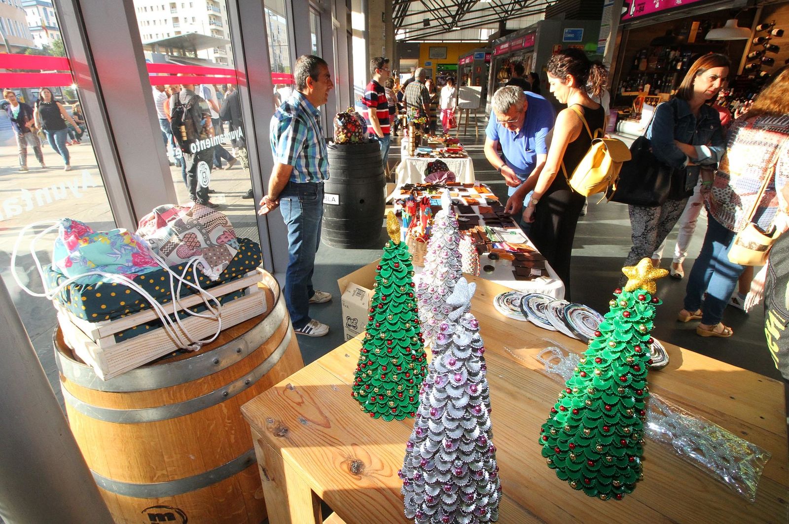 Imágenes de la VII Muestra de Artesanía FAISEM en el Mercado del Carmen.