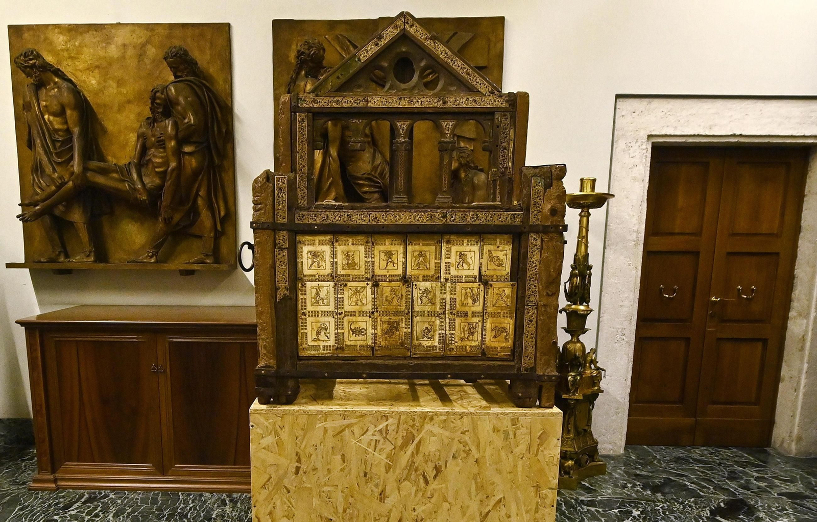 Restauración del Baldaquino de Bernini en el Vaticano