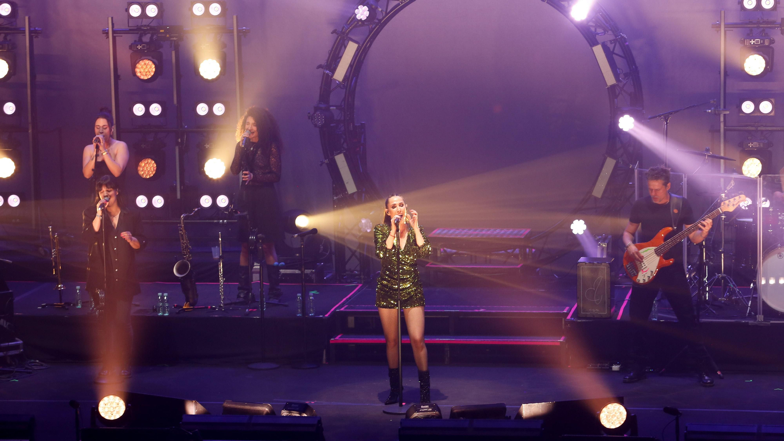 Fotos del concierto de Malú en La Línea