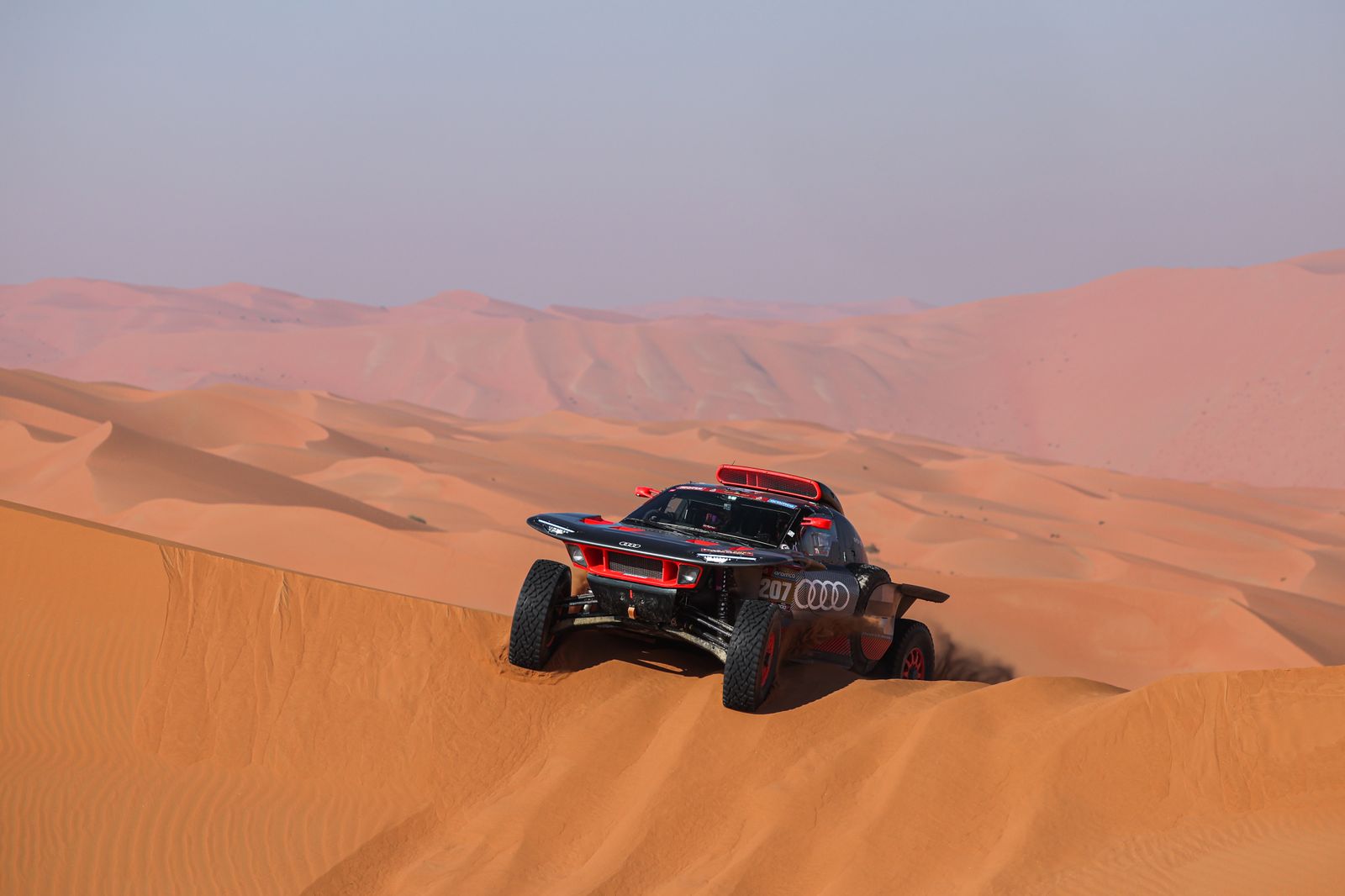 Las mejores fotos del Dakar por las dunas