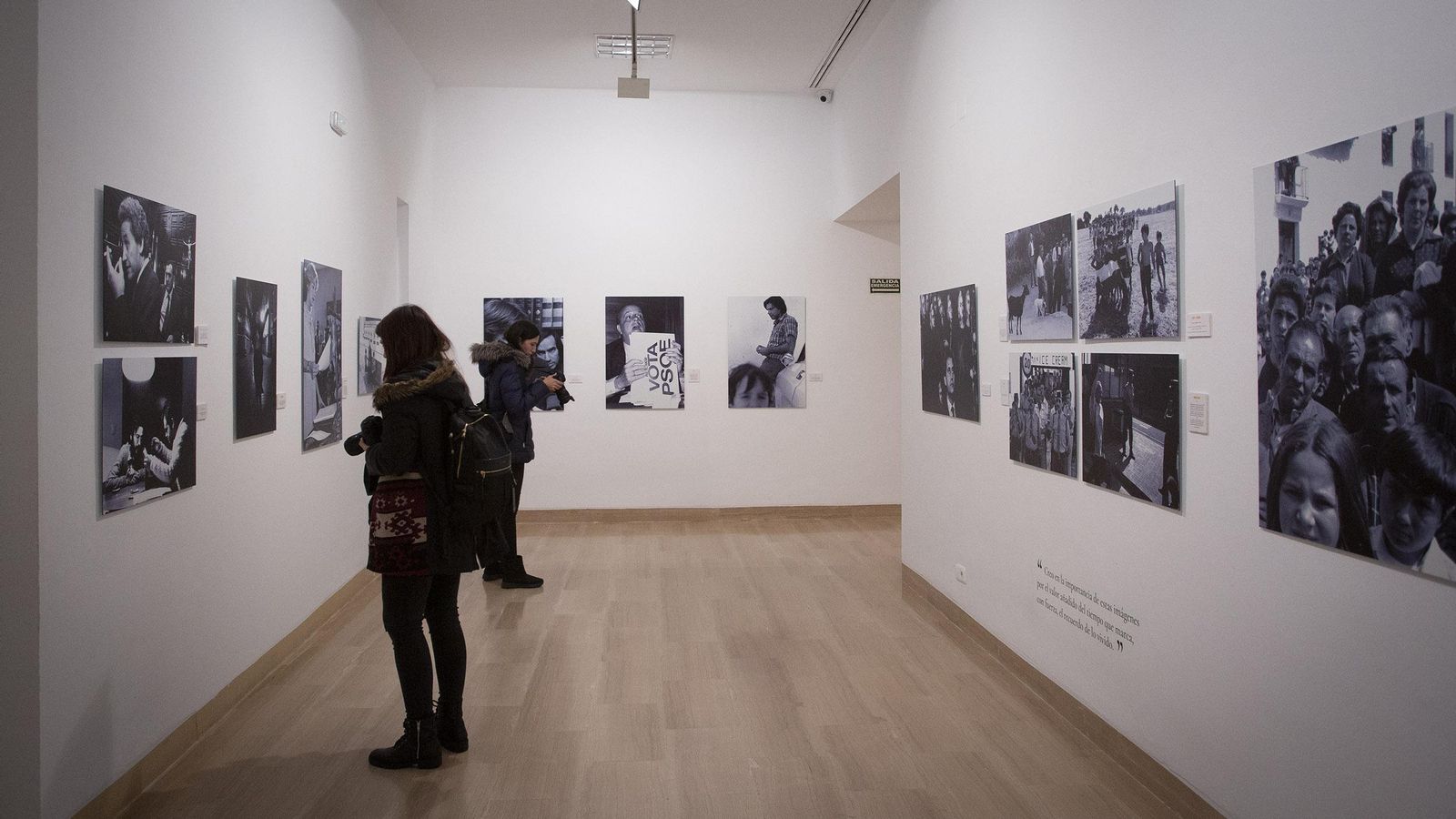 Vista de una de las salas que acogen la exposición.