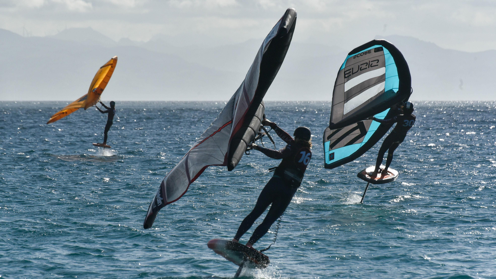 Las fotos de la  prueba final del Campeonato del Mundo de Wing Foil Pro en Tarifa