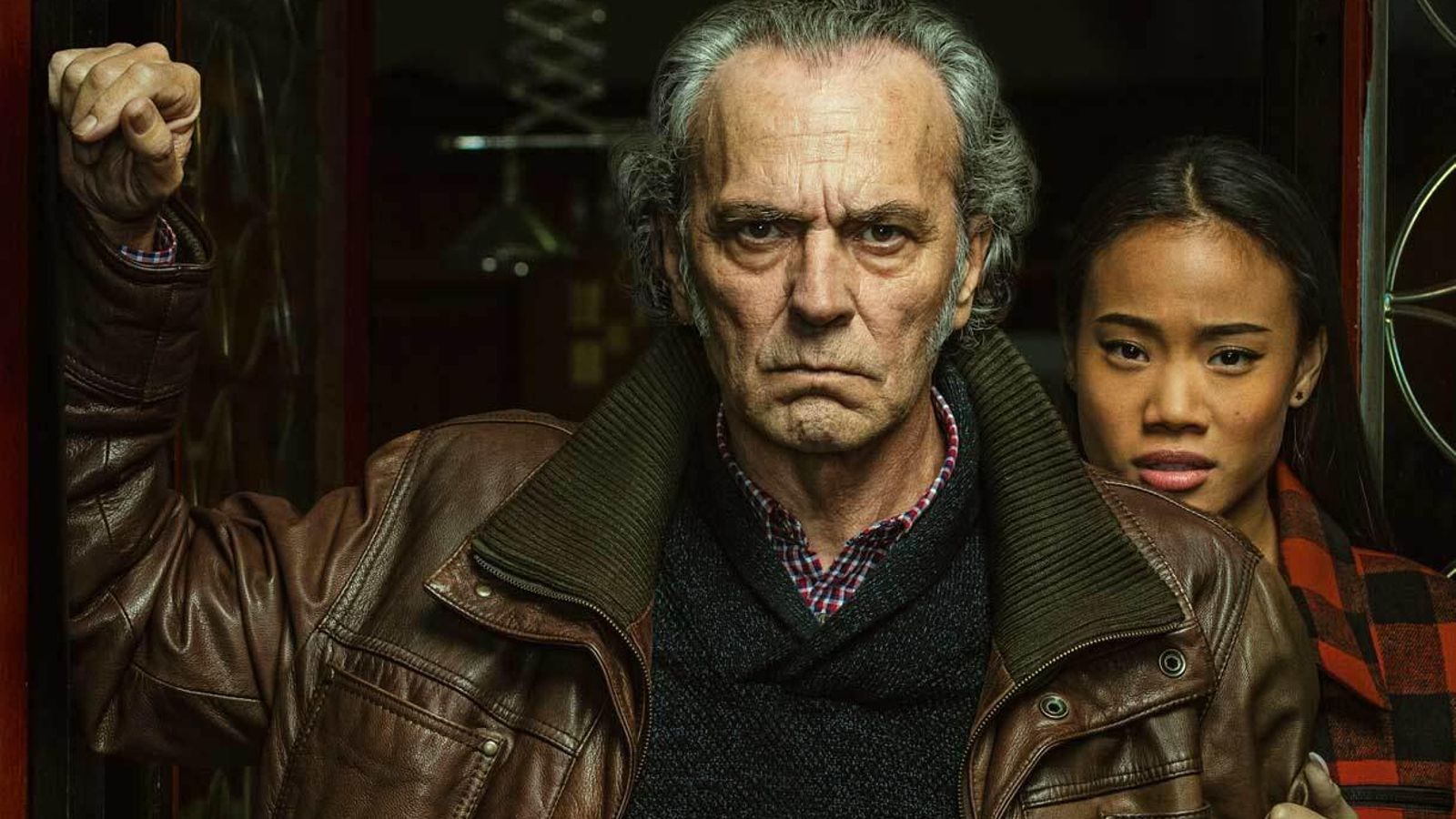 Abuelo y nieta en 'Entrevías'