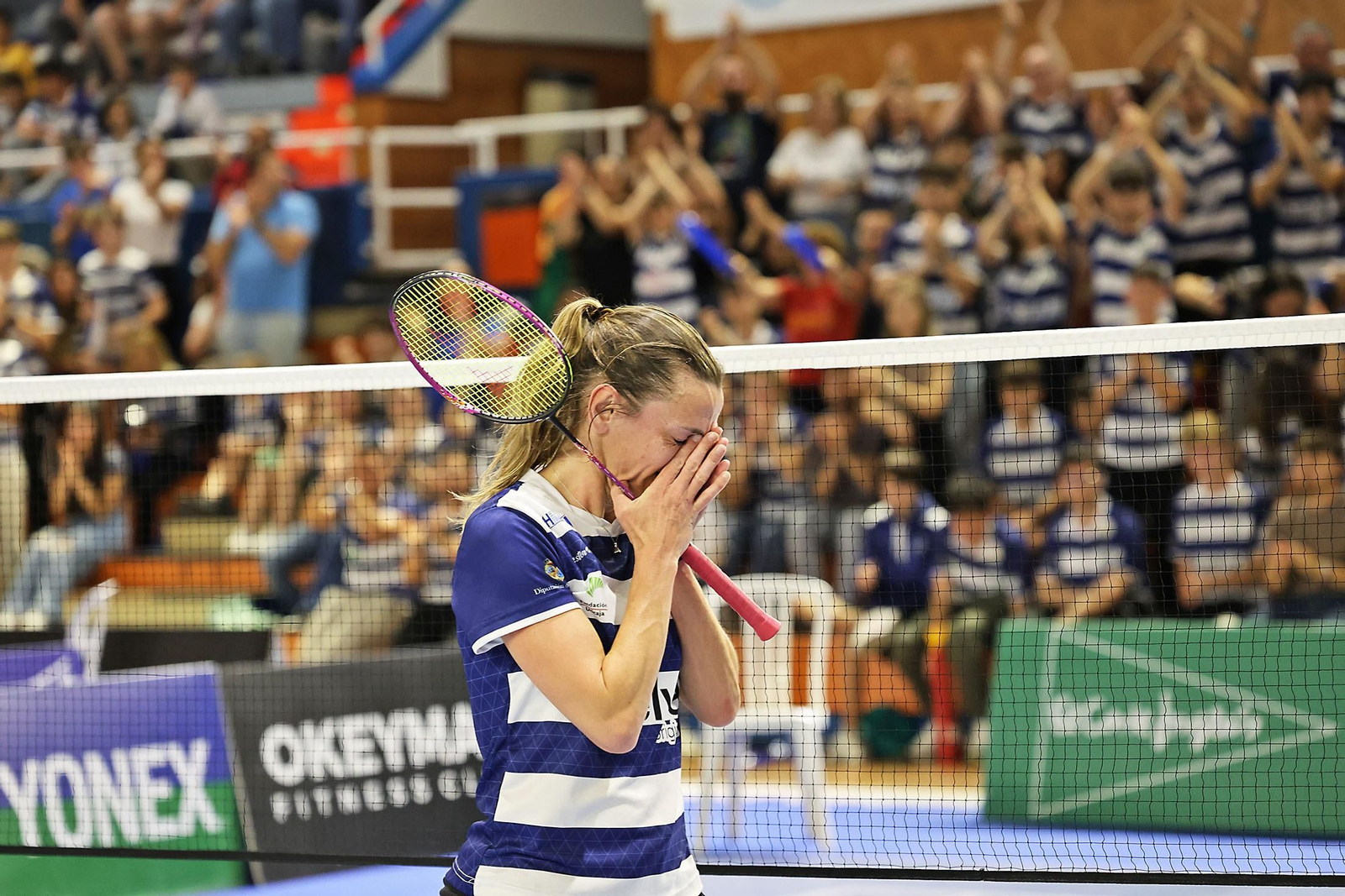 Imágenes de la final de liga de bádminton entre el IES La Orden y La RInconada