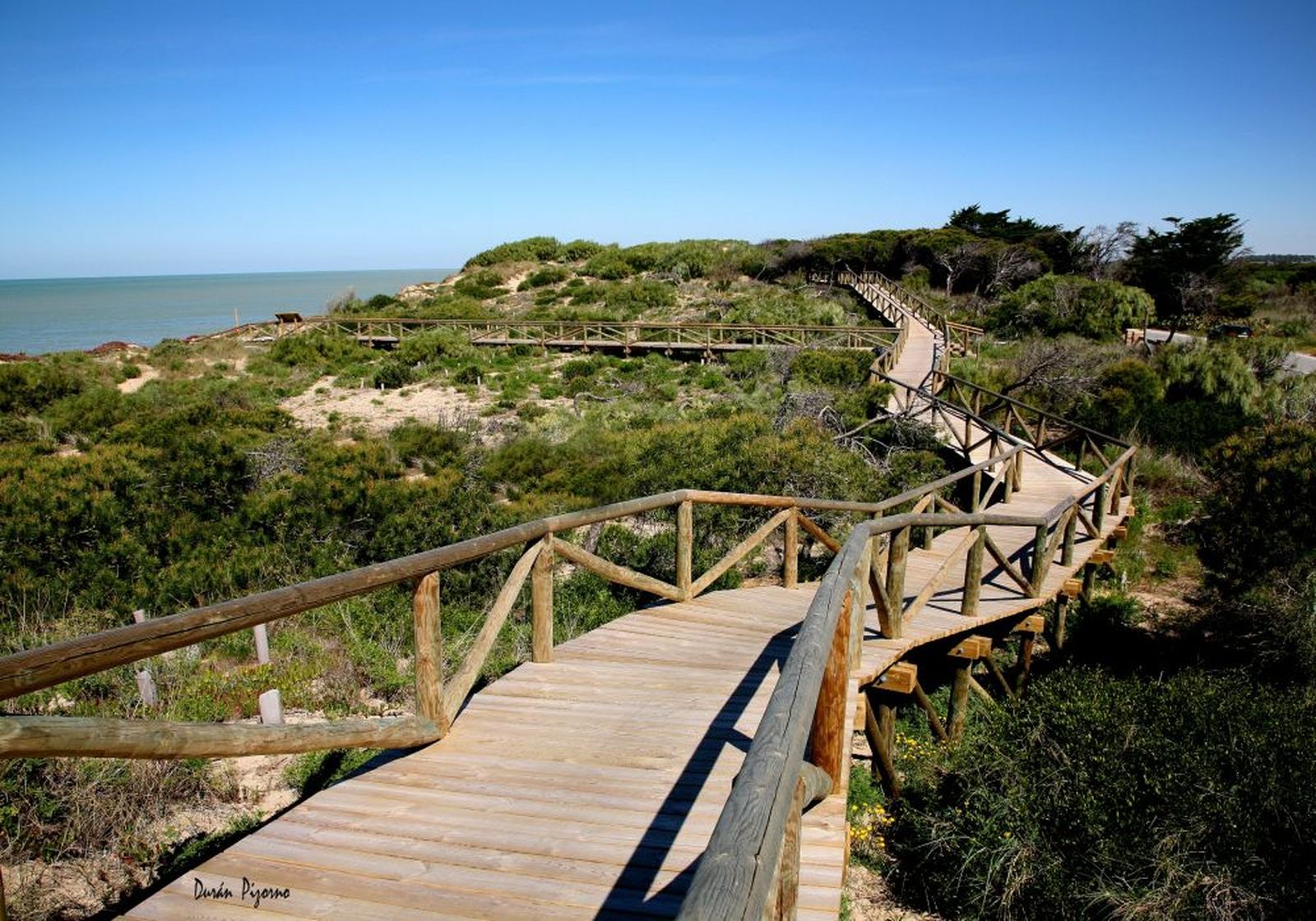 Red de Senderos y Pasarelas Litorales de Rota.