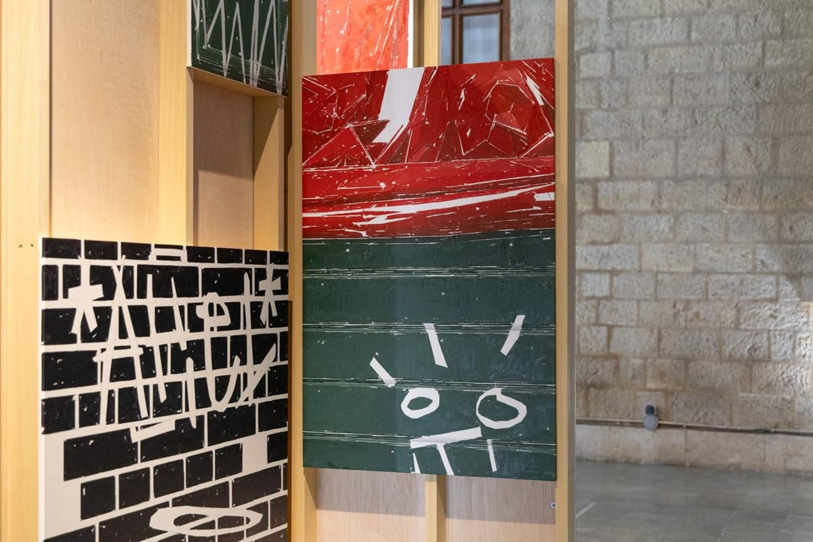 Inauguración de la exposición 'Sombras de bestias y coches'