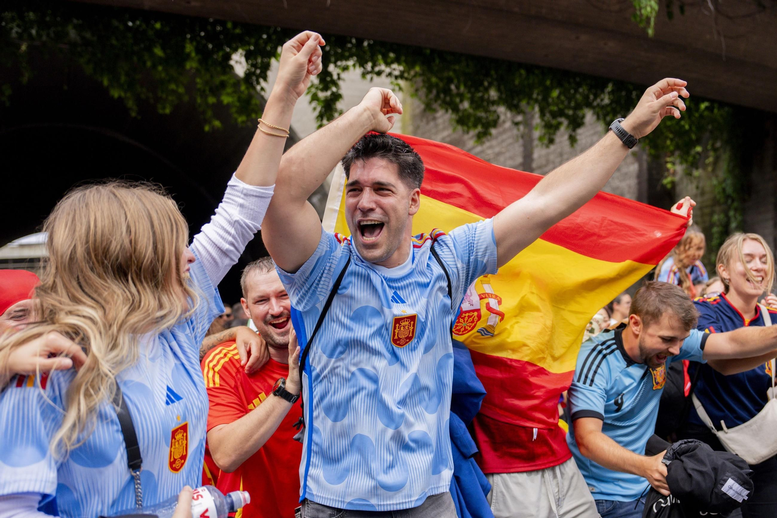 Las mejores imágenes de la final España - Inglaterra de la Eurocopa femenina