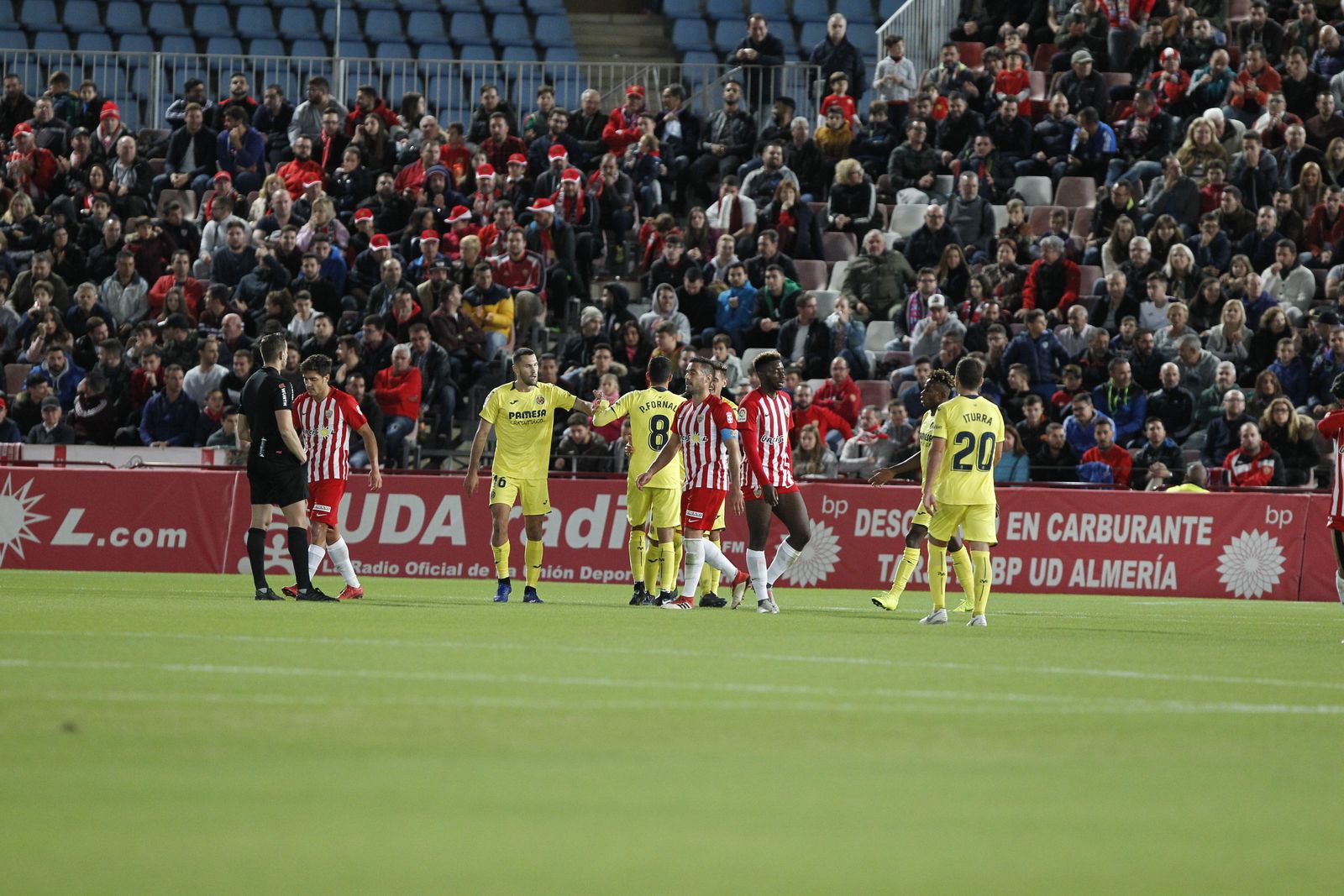 Las imágenes del UD Almería-Villarreal