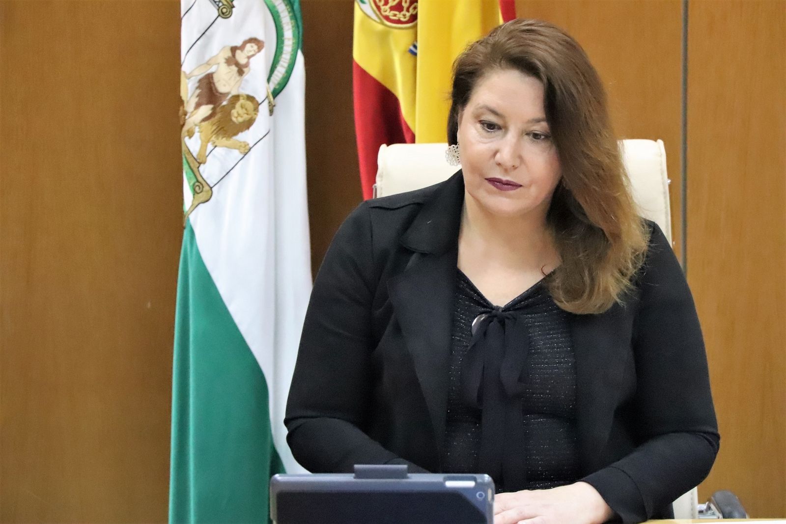 Carmen Crespo, consejera.