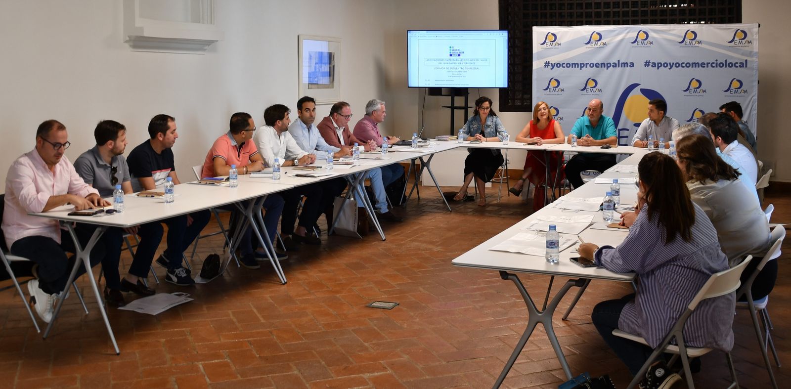 Reunión de los empresarios del Valle del Guadalquivir en Palma del Río.