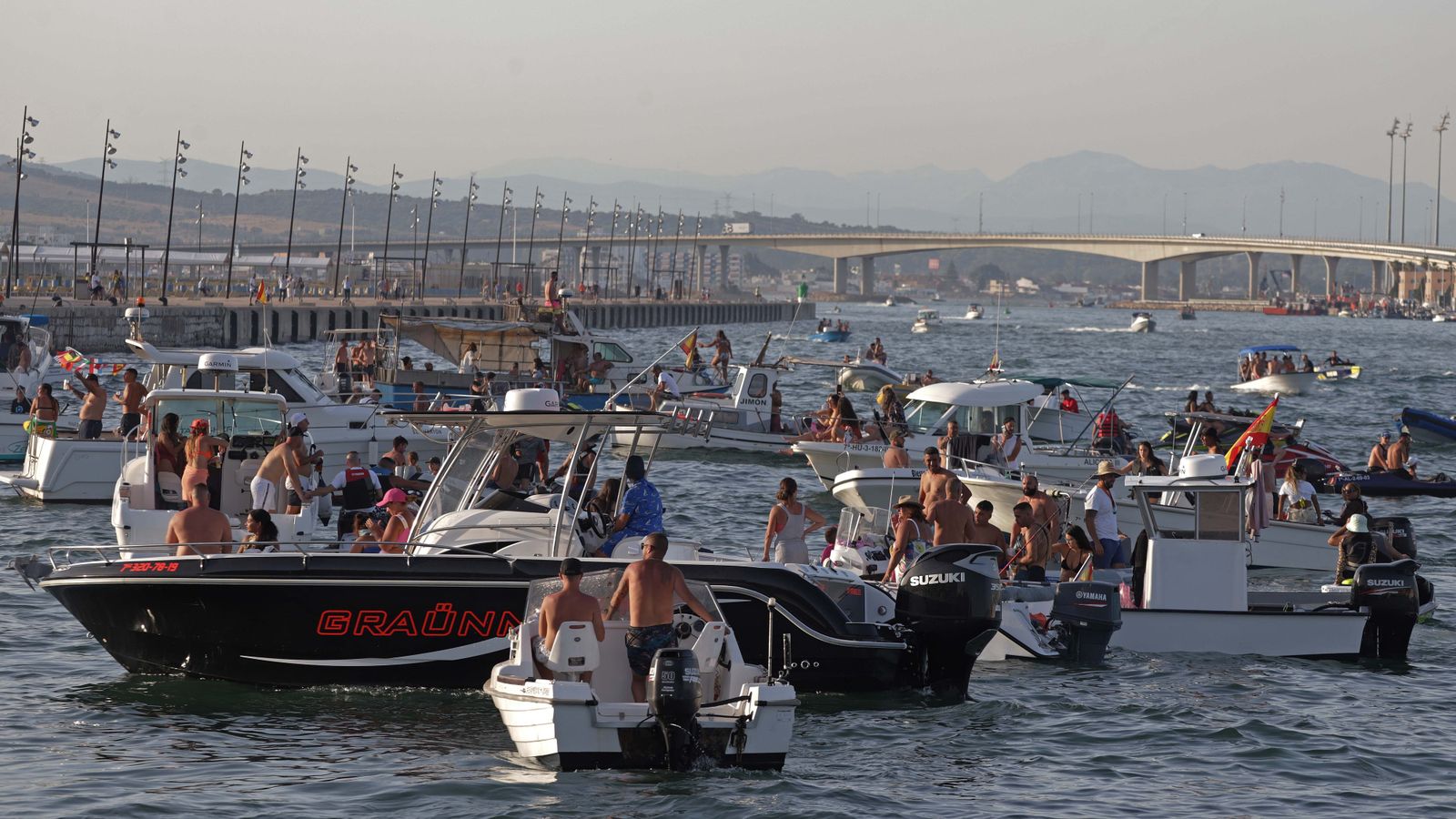 Fotos de la procesión de la Virgen del Carmen en Algeciras 2022