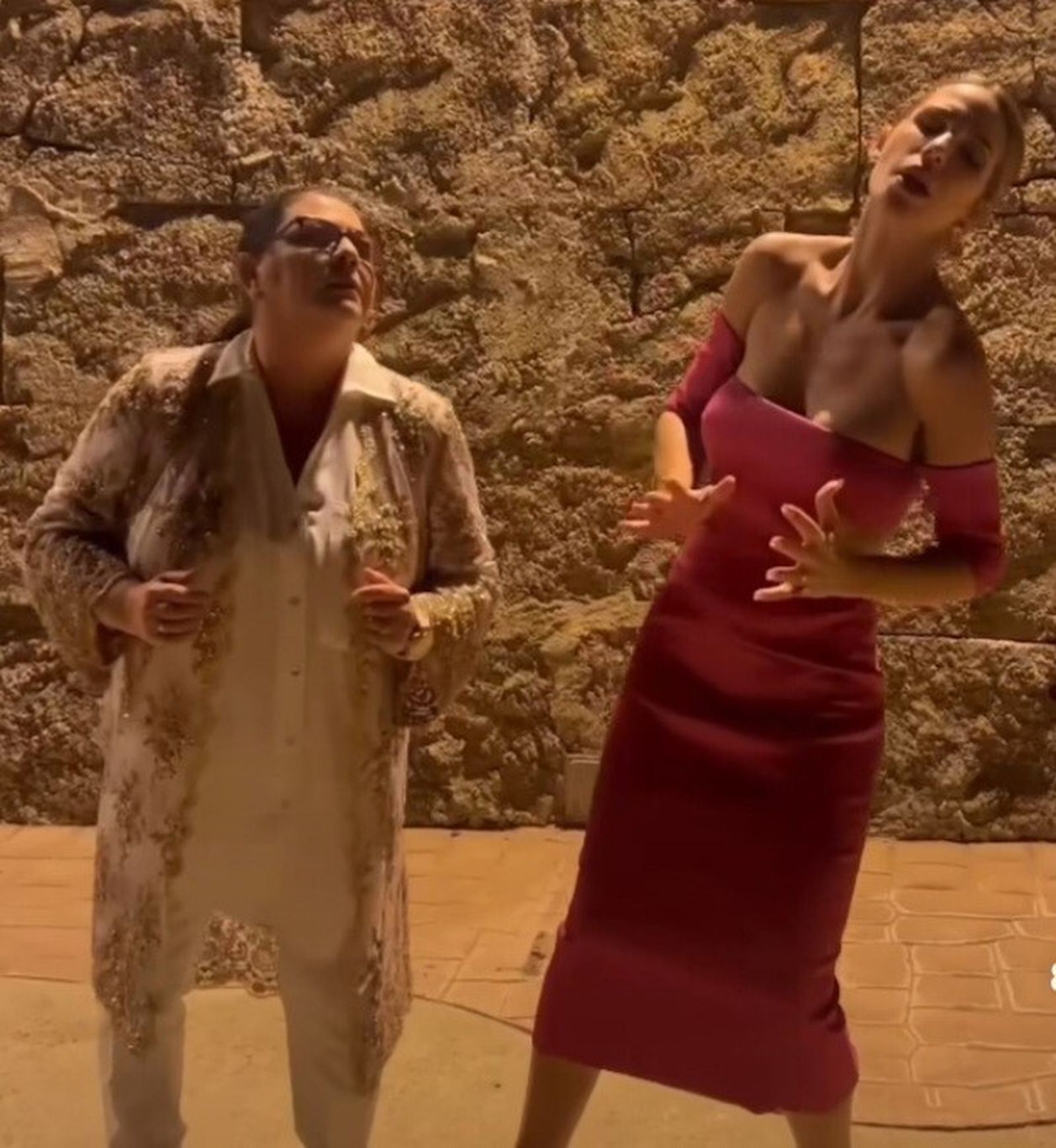 María del Monte y Tamara Gorro captadas en un vídeo