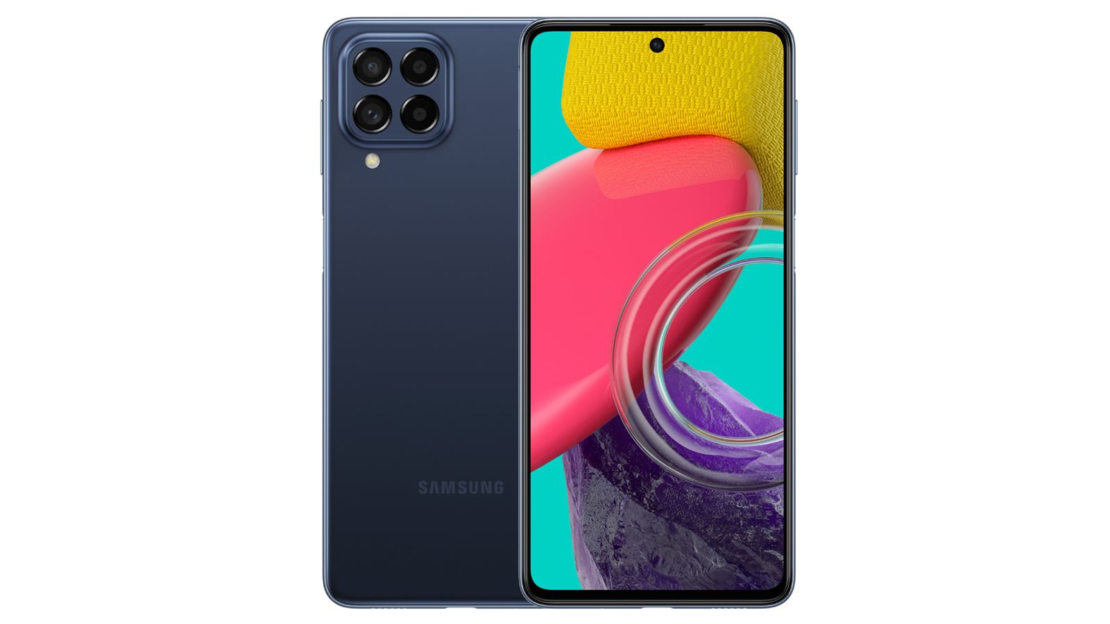 Samsung Galaxy M53 5G en azul