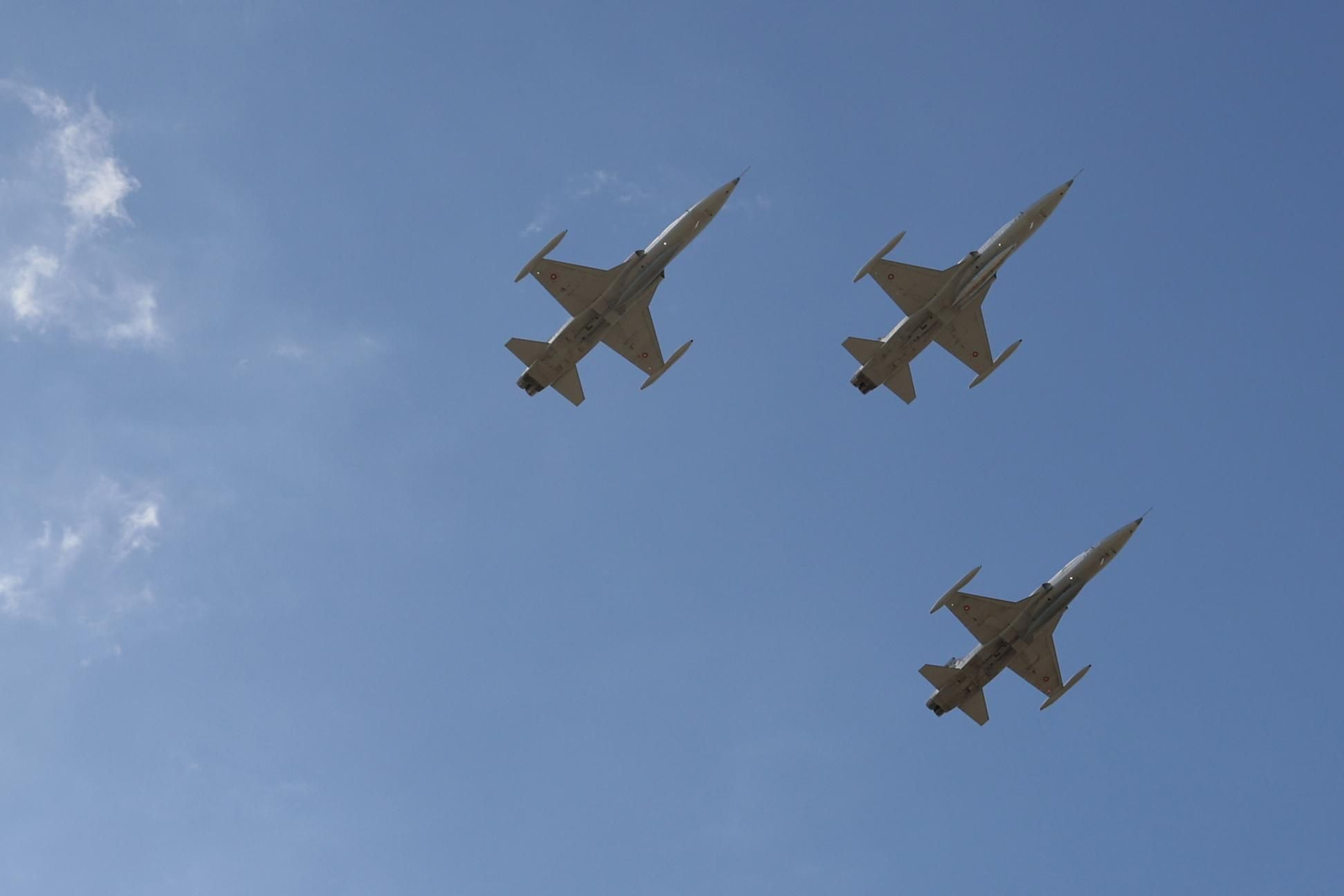 Toma de posesión del nuevo General director de enseñanza del Ejército del Aire en el acuartelamiento de Tablada